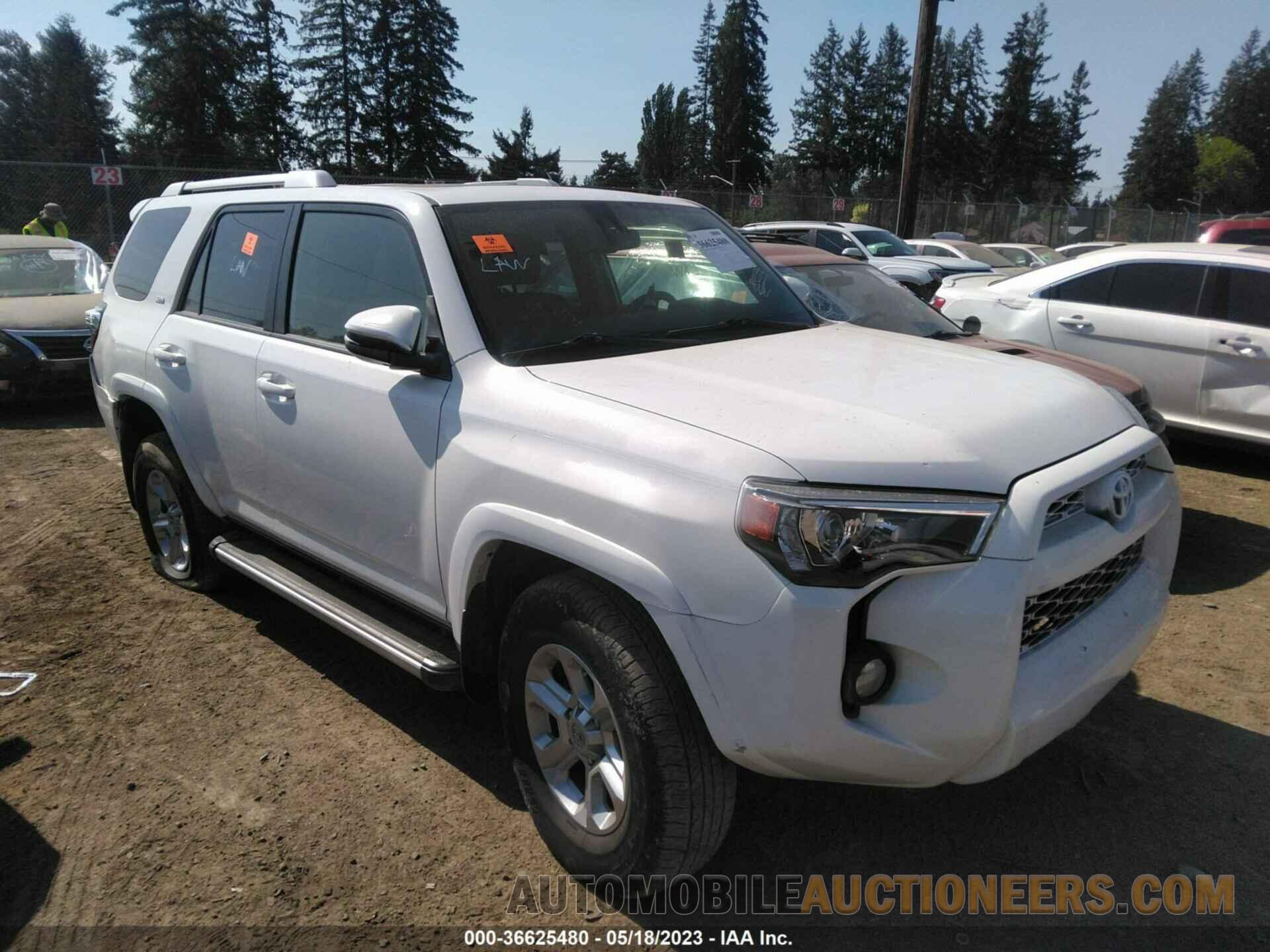 JTEBU5JR3J5493552 TOYOTA 4RUNNER 2018