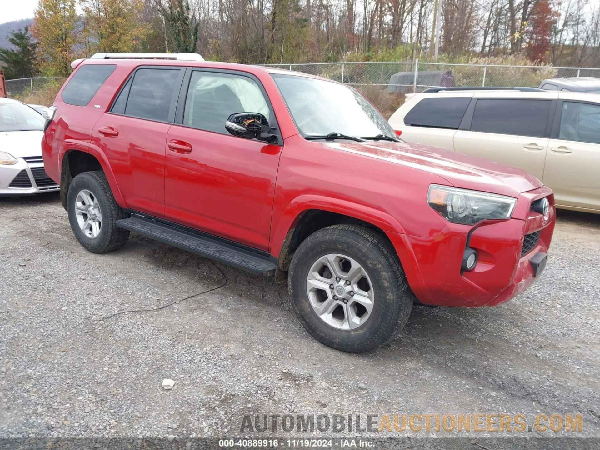 JTEBU5JR3J5507644 TOYOTA 4RUNNER 2018