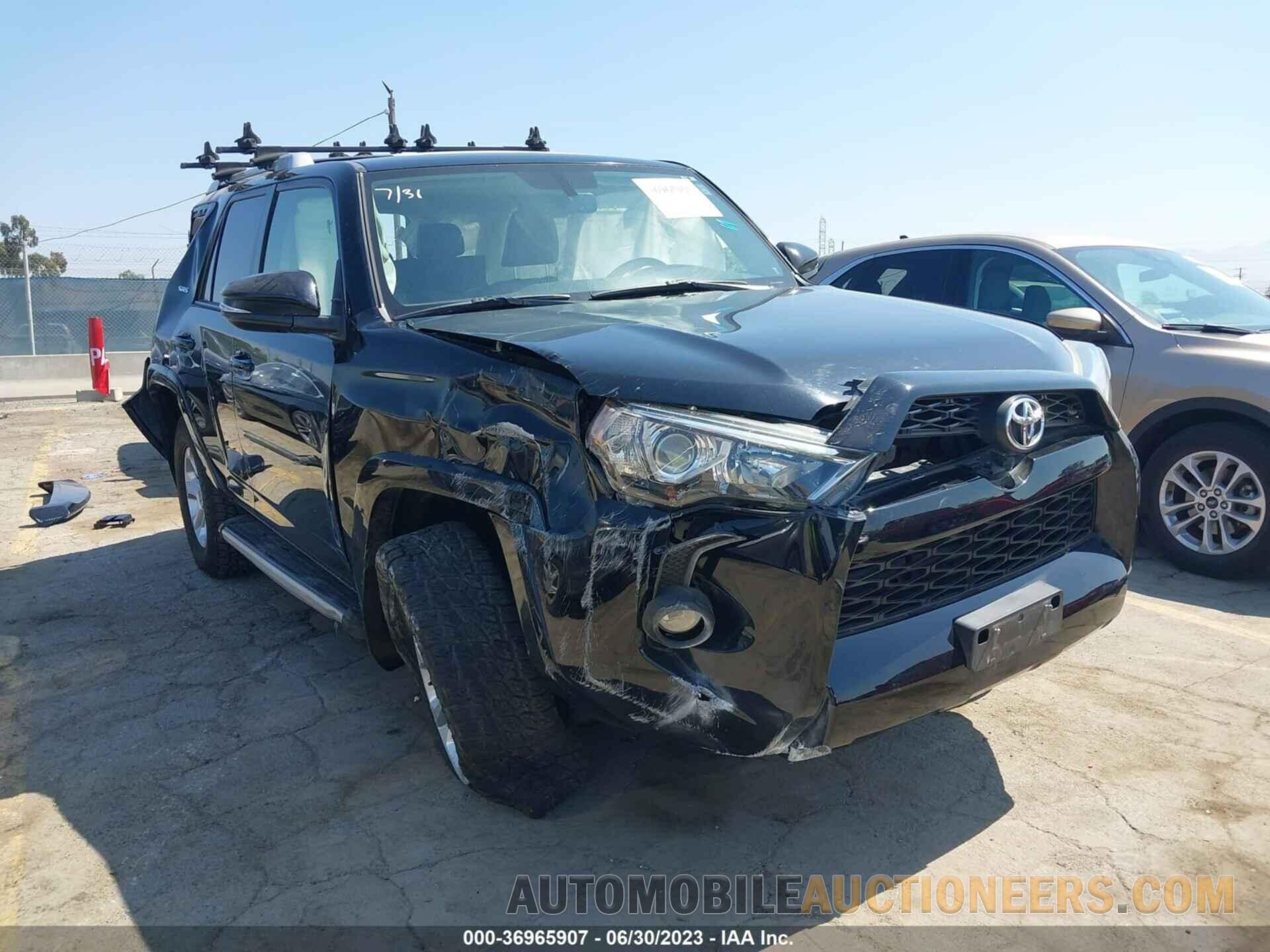 JTEBU5JR3J5507739 TOYOTA 4RUNNER 2018