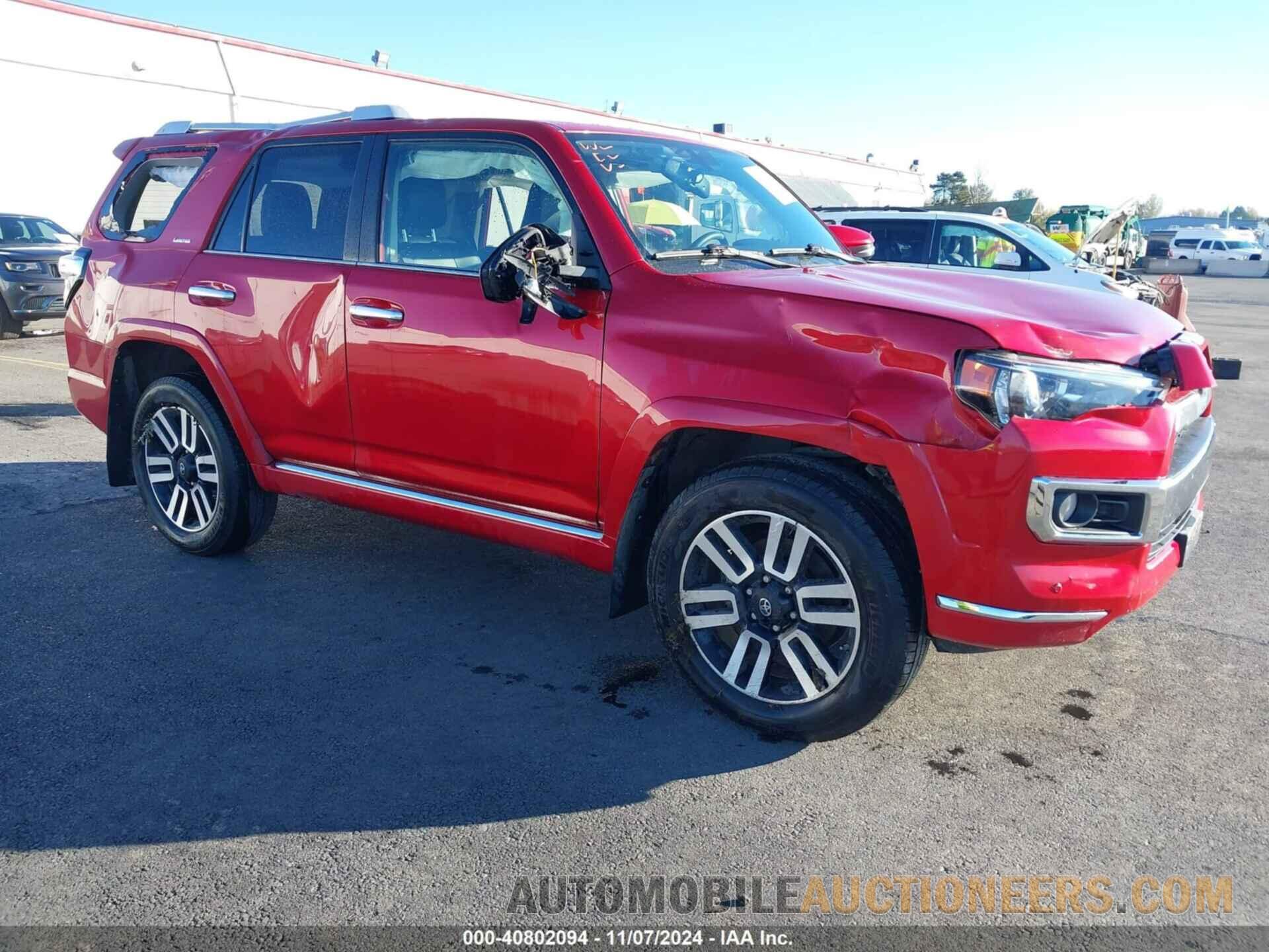 JTEBU5JR3J5546461 TOYOTA 4RUNNER 2018