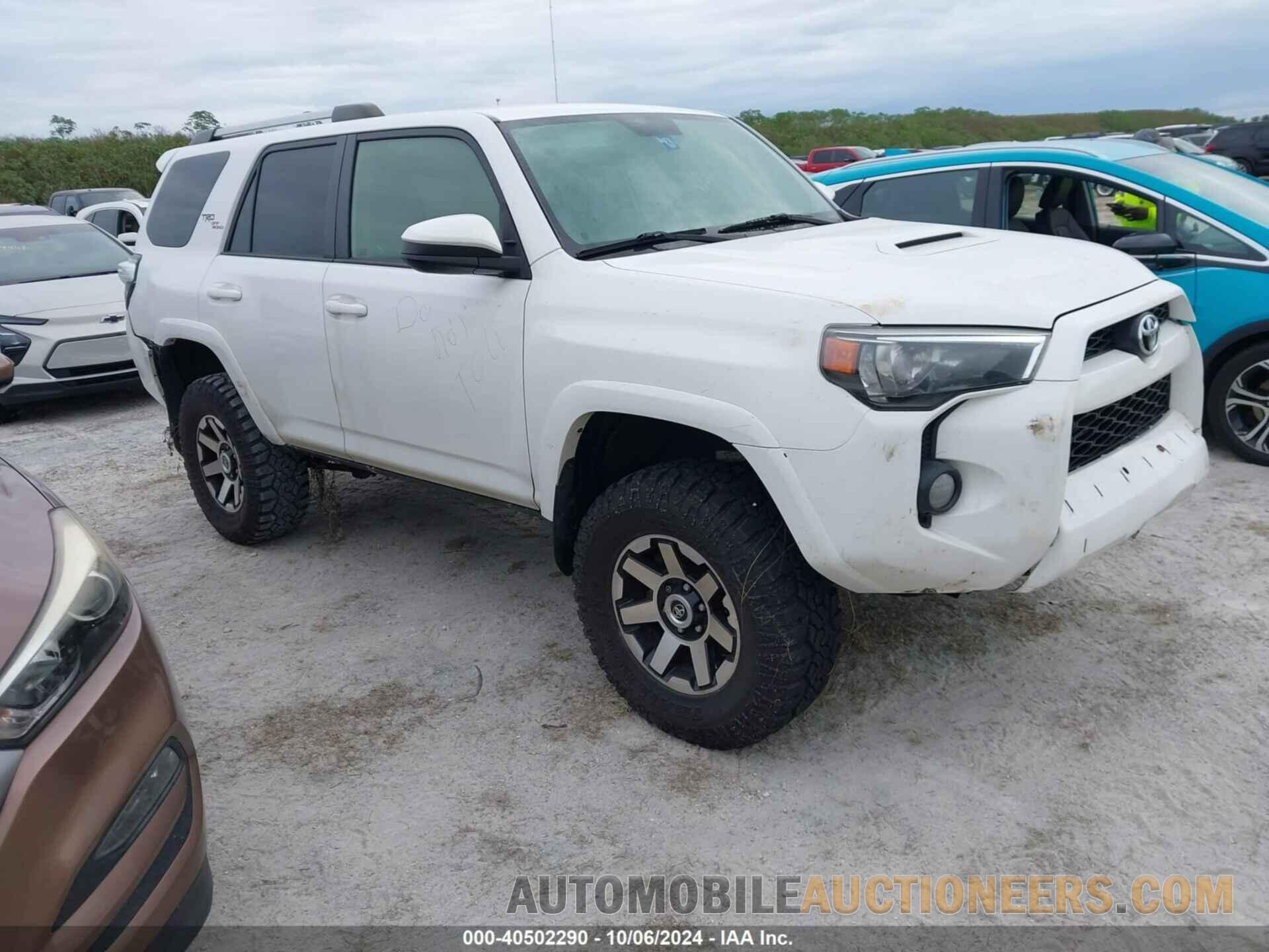 JTEBU5JR3J5560876 TOYOTA 4RUNNER 2018