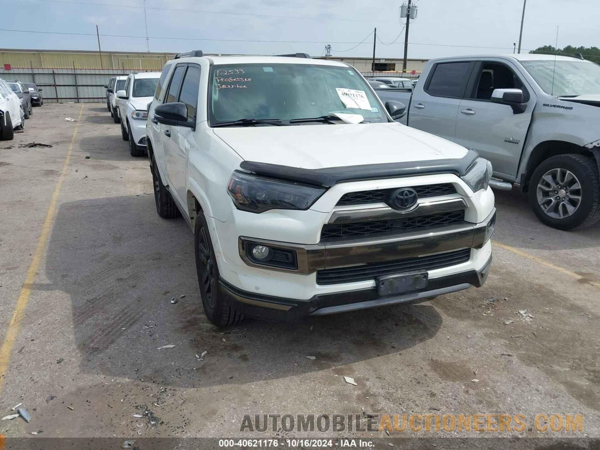 JTEBU5JR3K5705836 TOYOTA 4RUNNER 2019