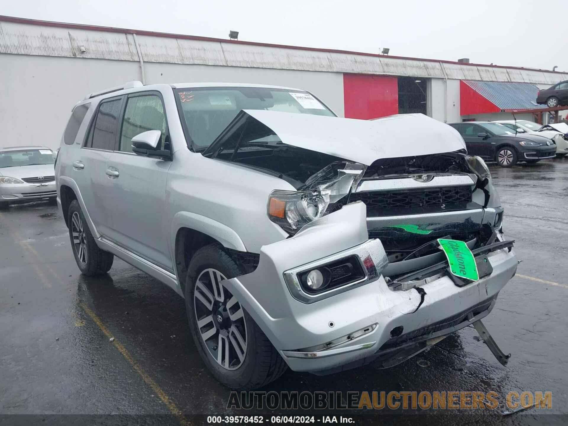 JTEBU5JR4G5319272 TOYOTA 4RUNNER 2016