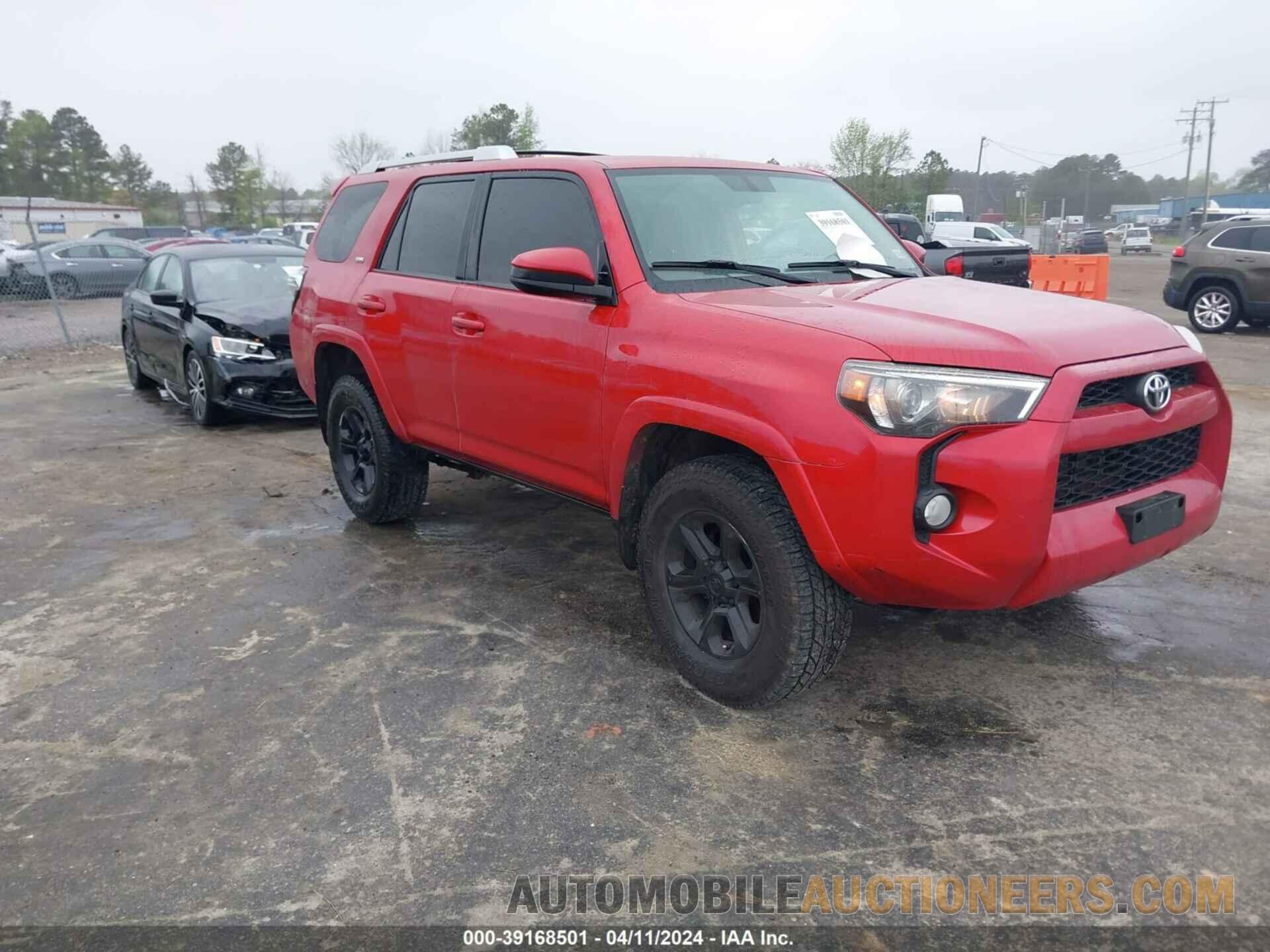 JTEBU5JR4G5397275 TOYOTA 4RUNNER 2016