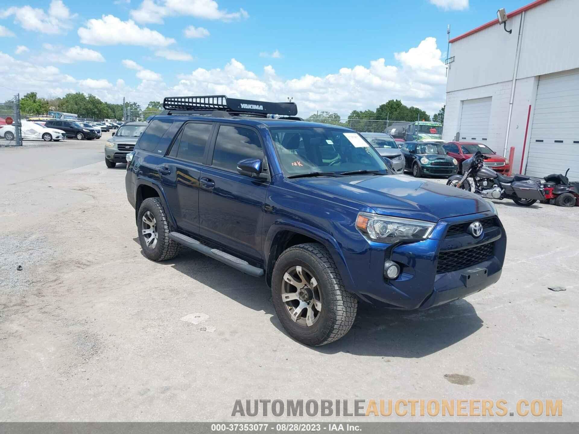 JTEBU5JR4G5397664 TOYOTA 4RUNNER 2016