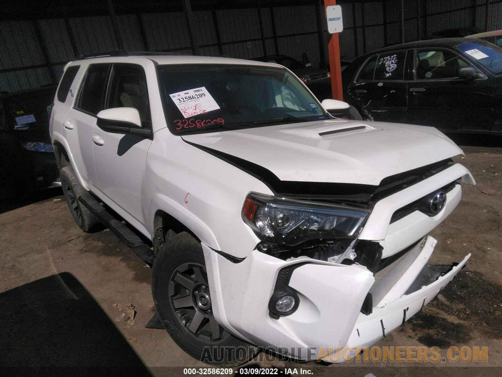 JTEBU5JR4K5663645 TOYOTA 4RUNNER 2019