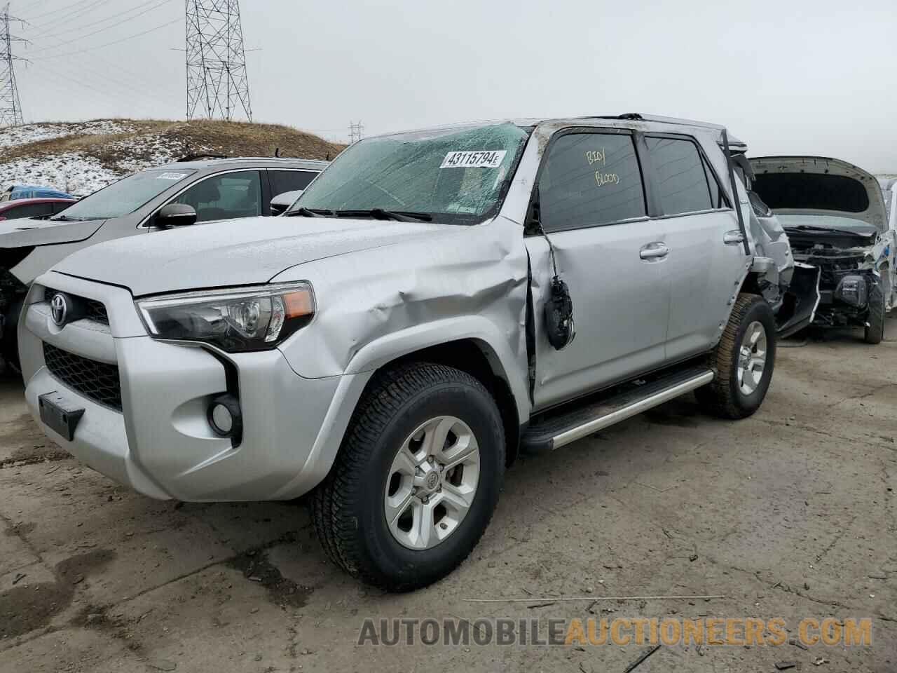 JTEBU5JR5F5245018 TOYOTA 4RUNNER 2015