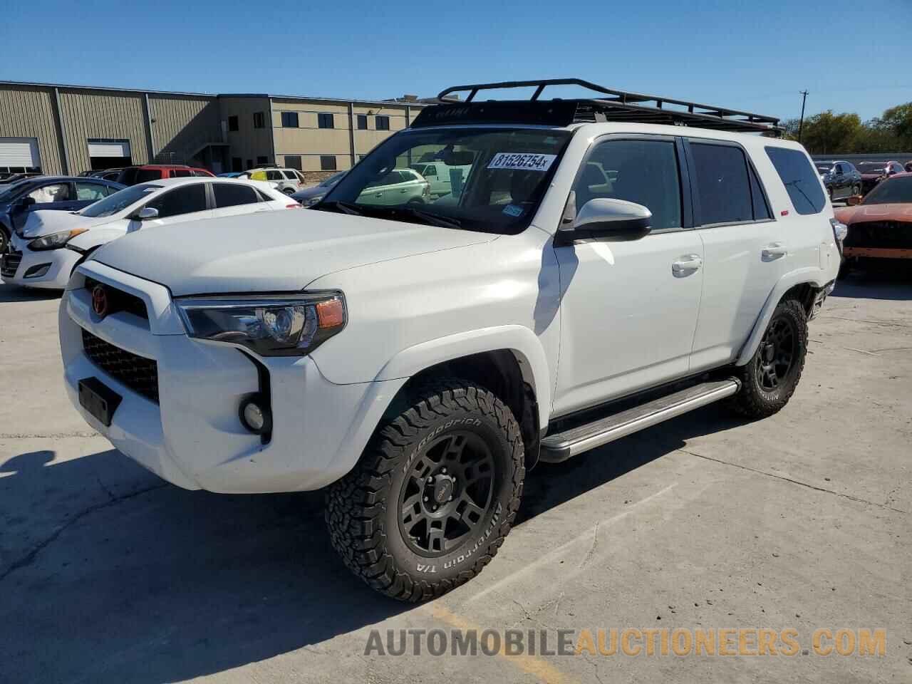 JTEBU5JR5G5383546 TOYOTA 4RUNNER 2016