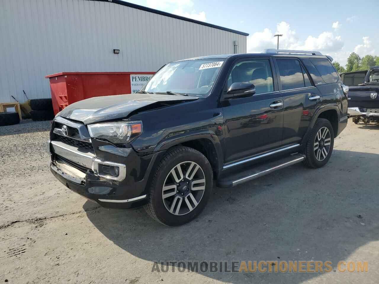 JTEBU5JR5K5691566 TOYOTA 4RUNNER 2019