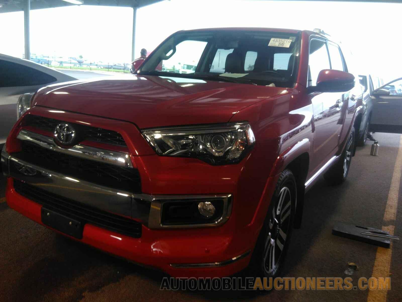 JTEBU5JR6G5392501 Toyota 4Runner 4WD 2016