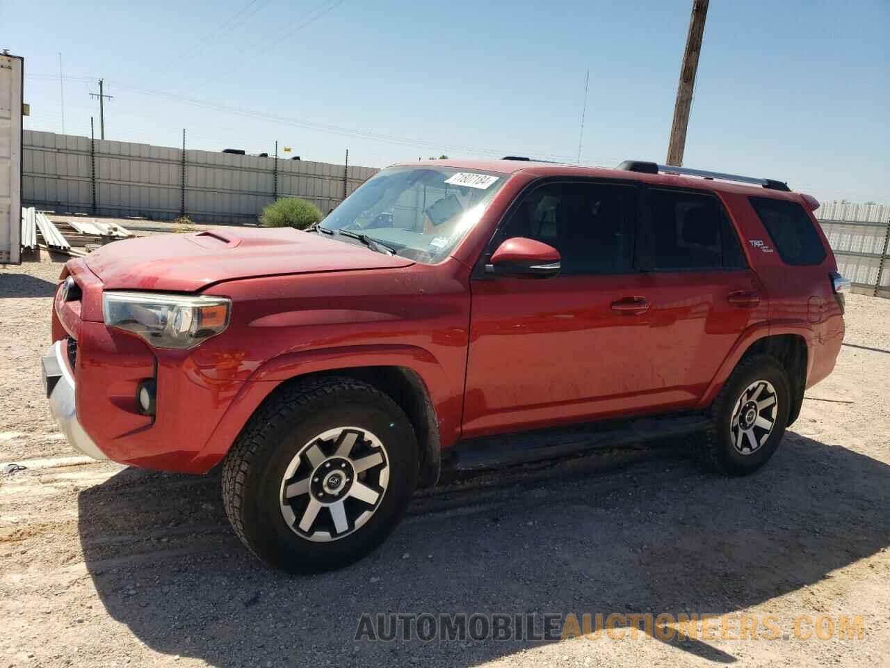 JTEBU5JR6H5463617 TOYOTA 4RUNNER 2017