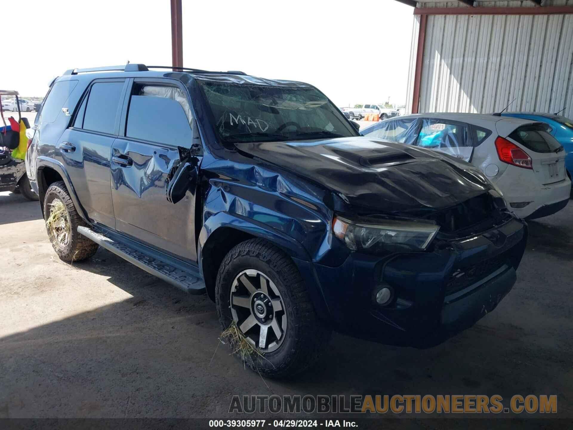 JTEBU5JR6J5563349 TOYOTA 4RUNNER 2018