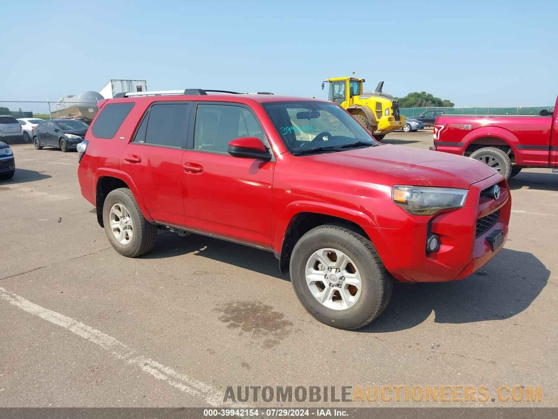 JTEBU5JR6K5649407 TOYOTA 4RUNNER 2019