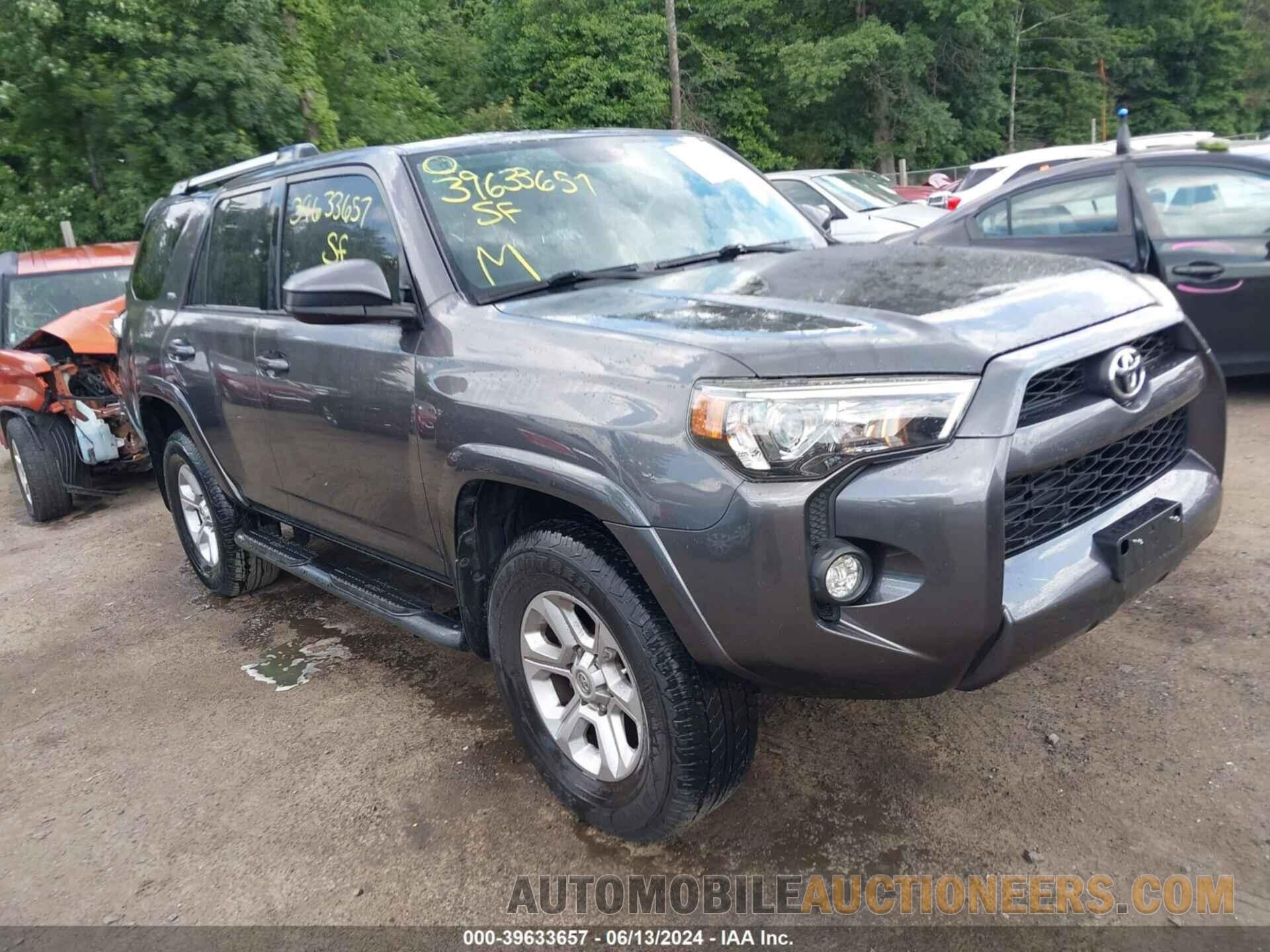 JTEBU5JR6K5652131 TOYOTA 4RUNNER 2019