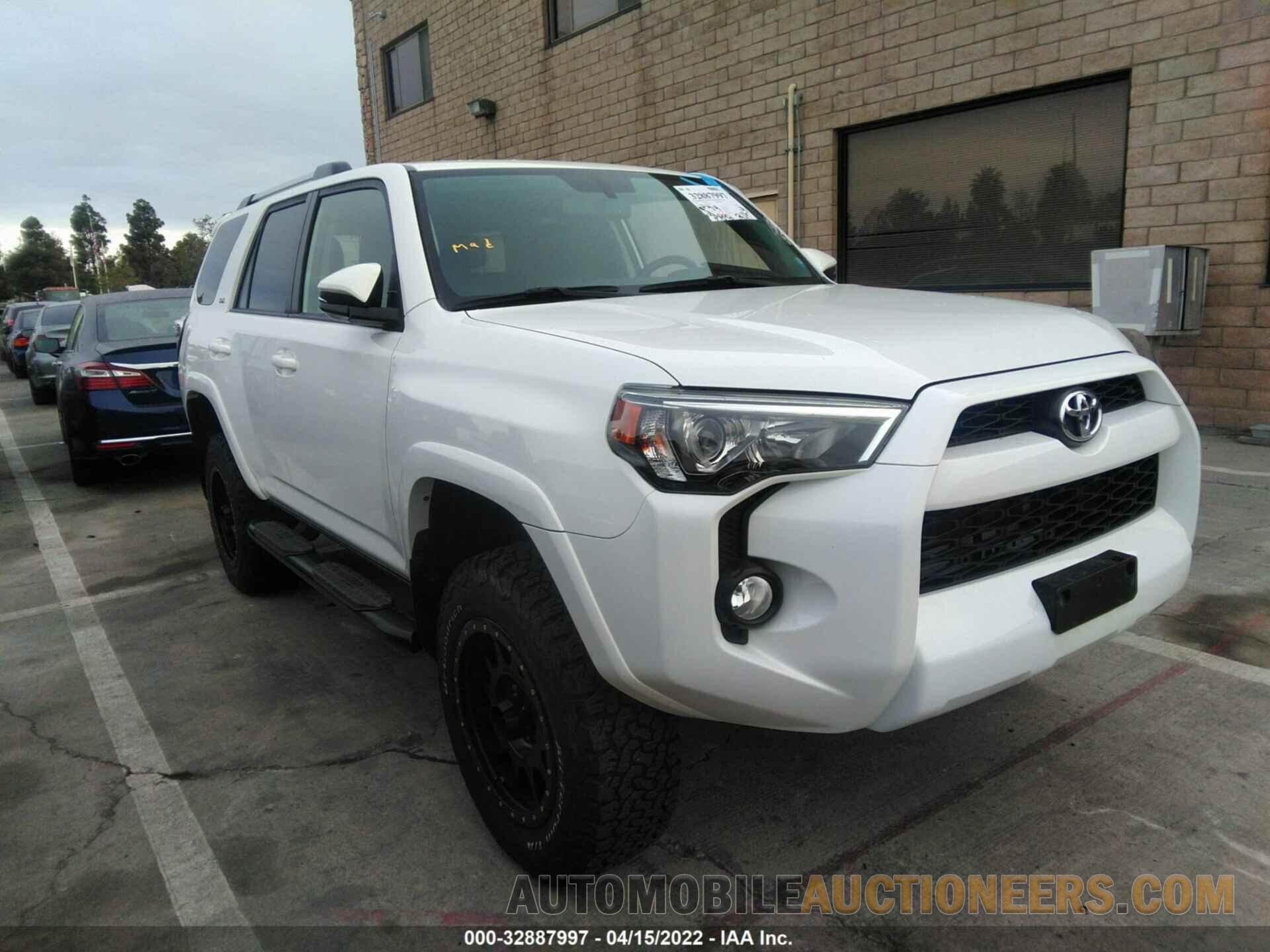 JTEBU5JR6K5667860 TOYOTA 4RUNNER 2019