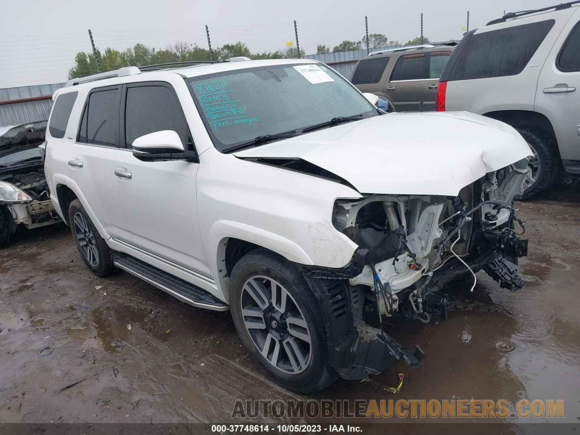 JTEBU5JR7G5280001 TOYOTA 4RUNNER 2016