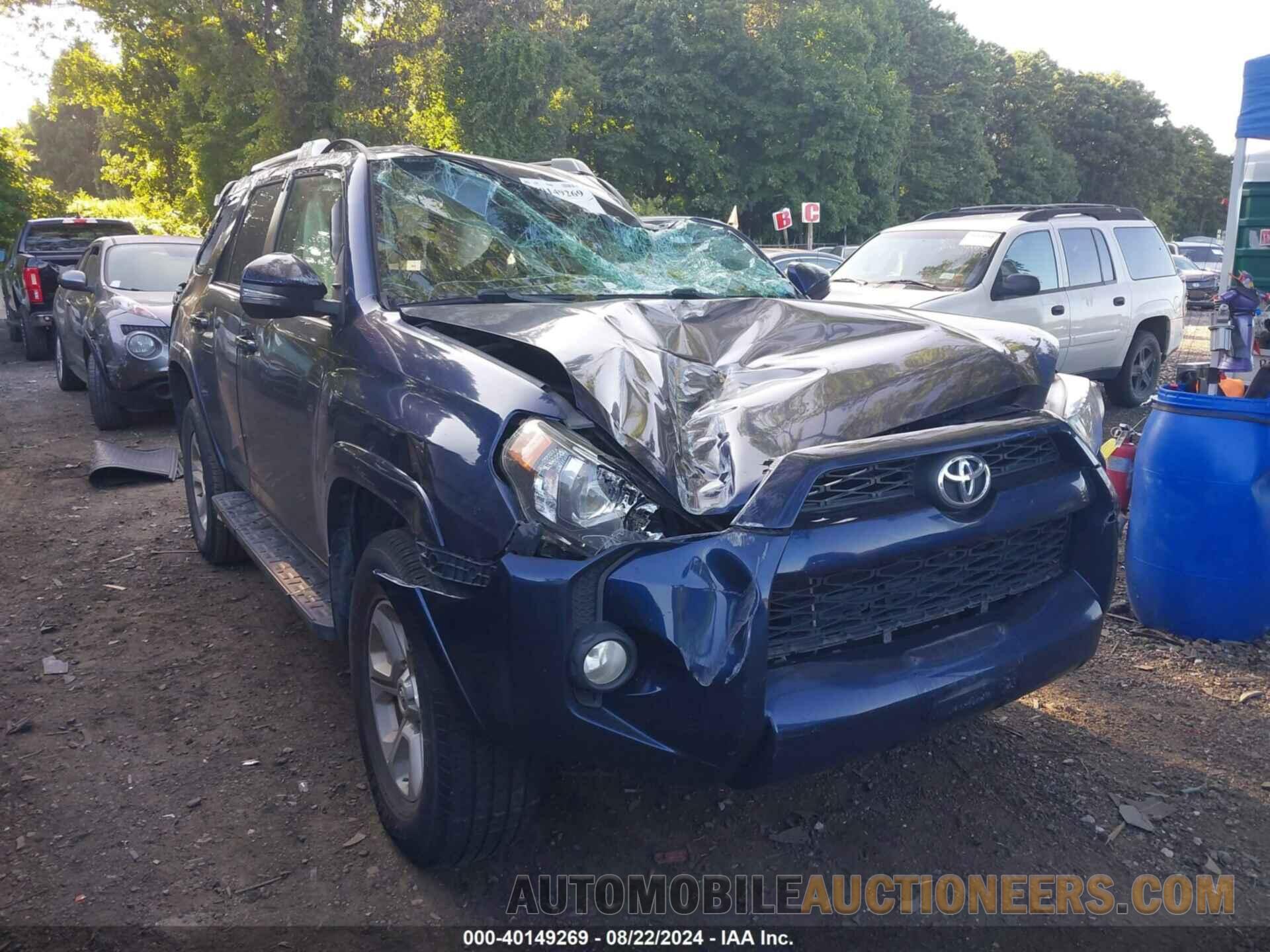 JTEBU5JR7H5423000 TOYOTA 4RUNNER 2017