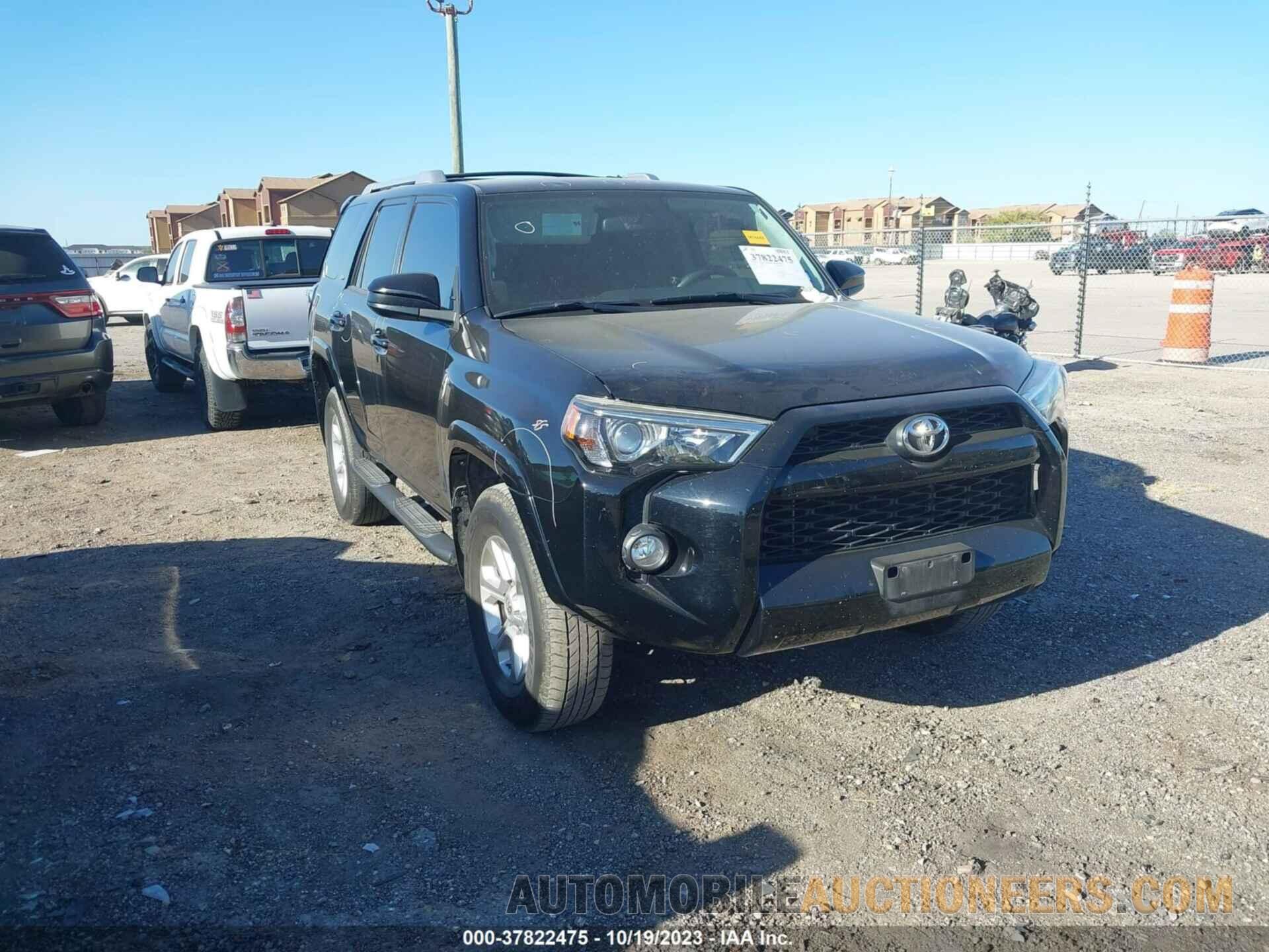 JTEBU5JR7J5493229 TOYOTA 4RUNNER 2018