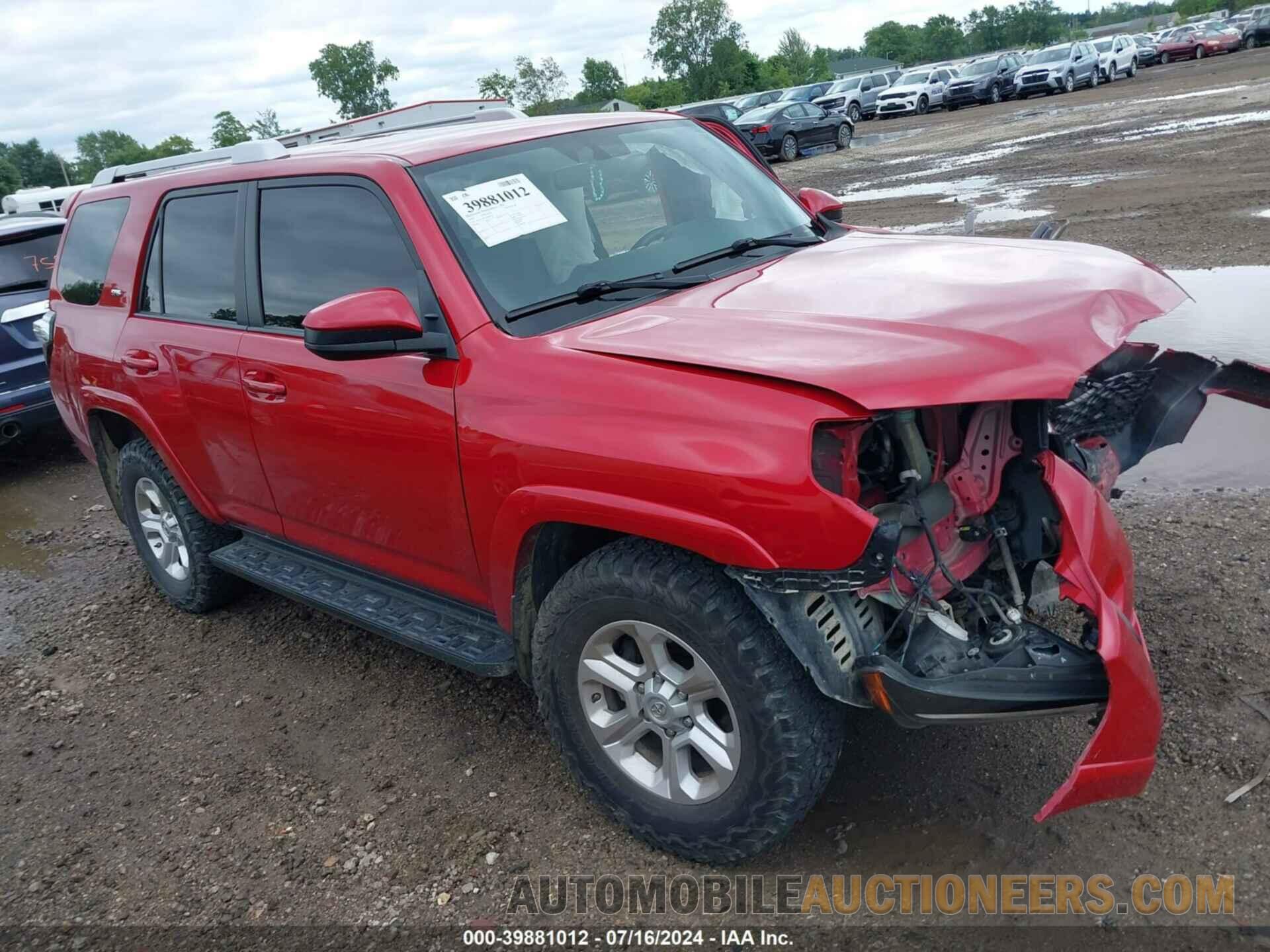 JTEBU5JR7J5540534 TOYOTA 4RUNNER 2018