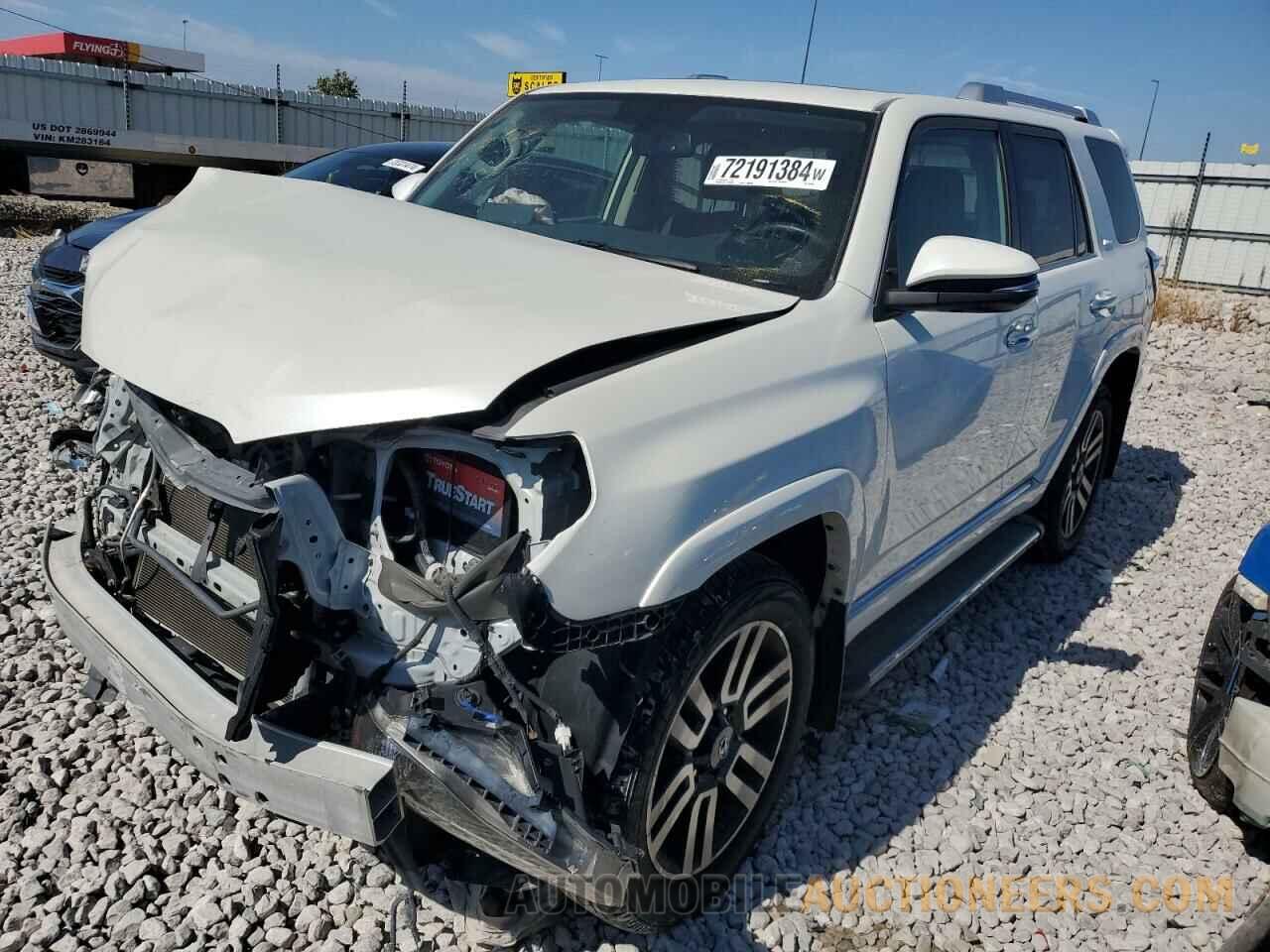 JTEBU5JR7J5607861 TOYOTA 4RUNNER 2018