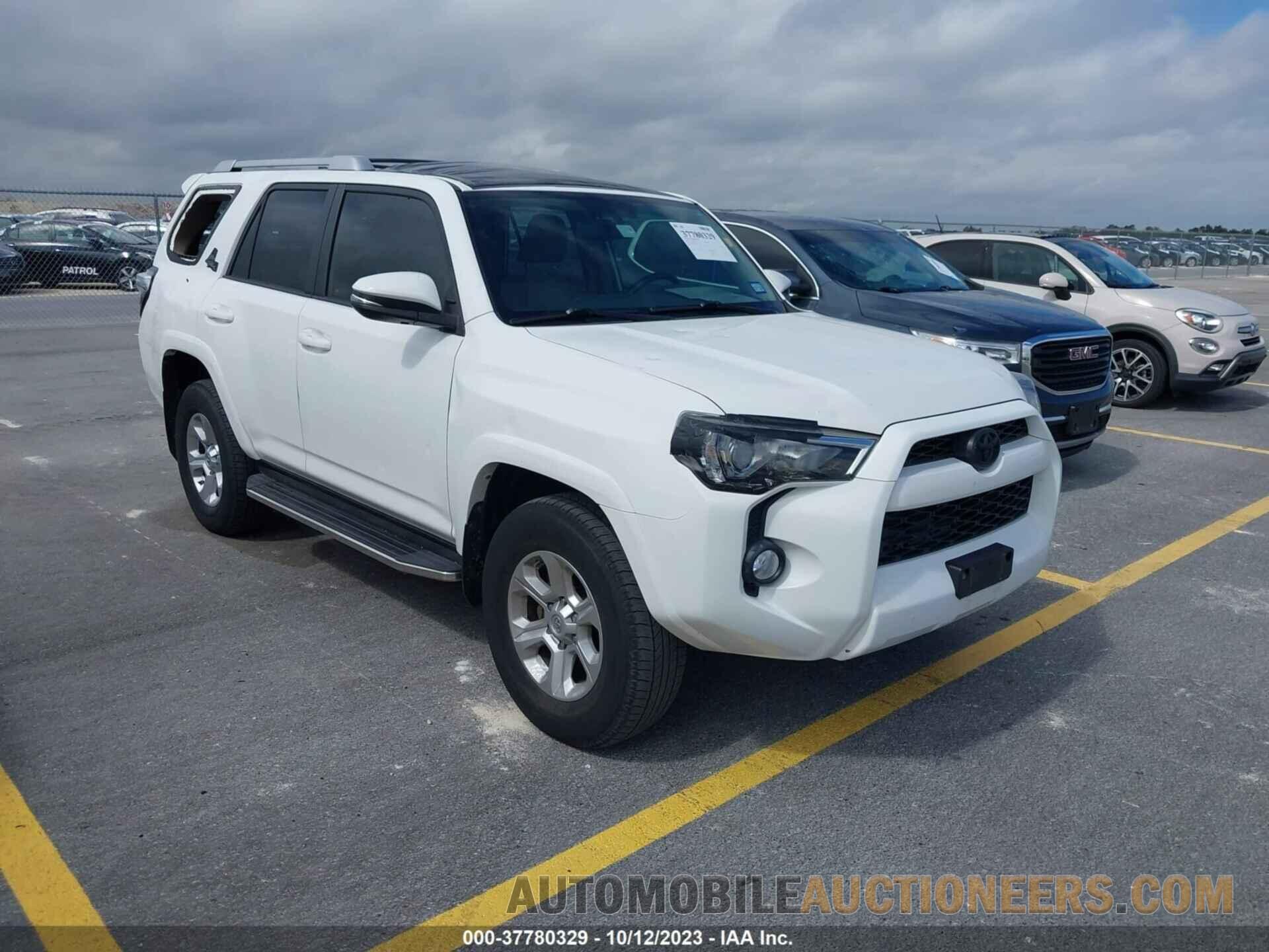 JTEBU5JR8G5349164 TOYOTA 4RUNNER 2016