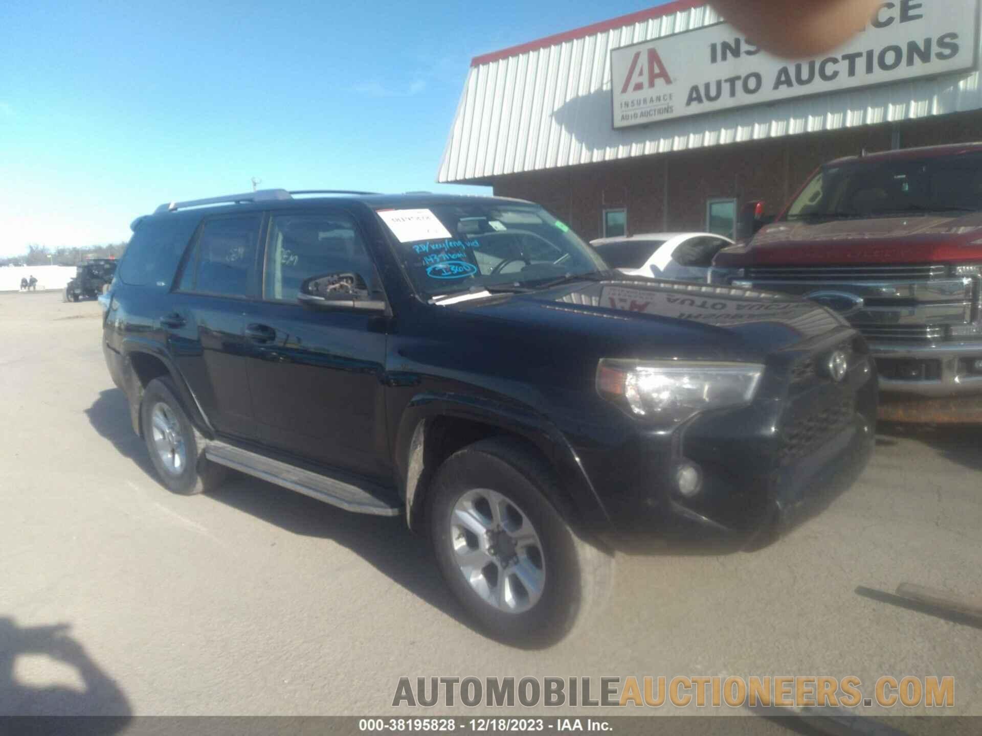 JTEBU5JR8G5362934 TOYOTA 4RUNNER 2016