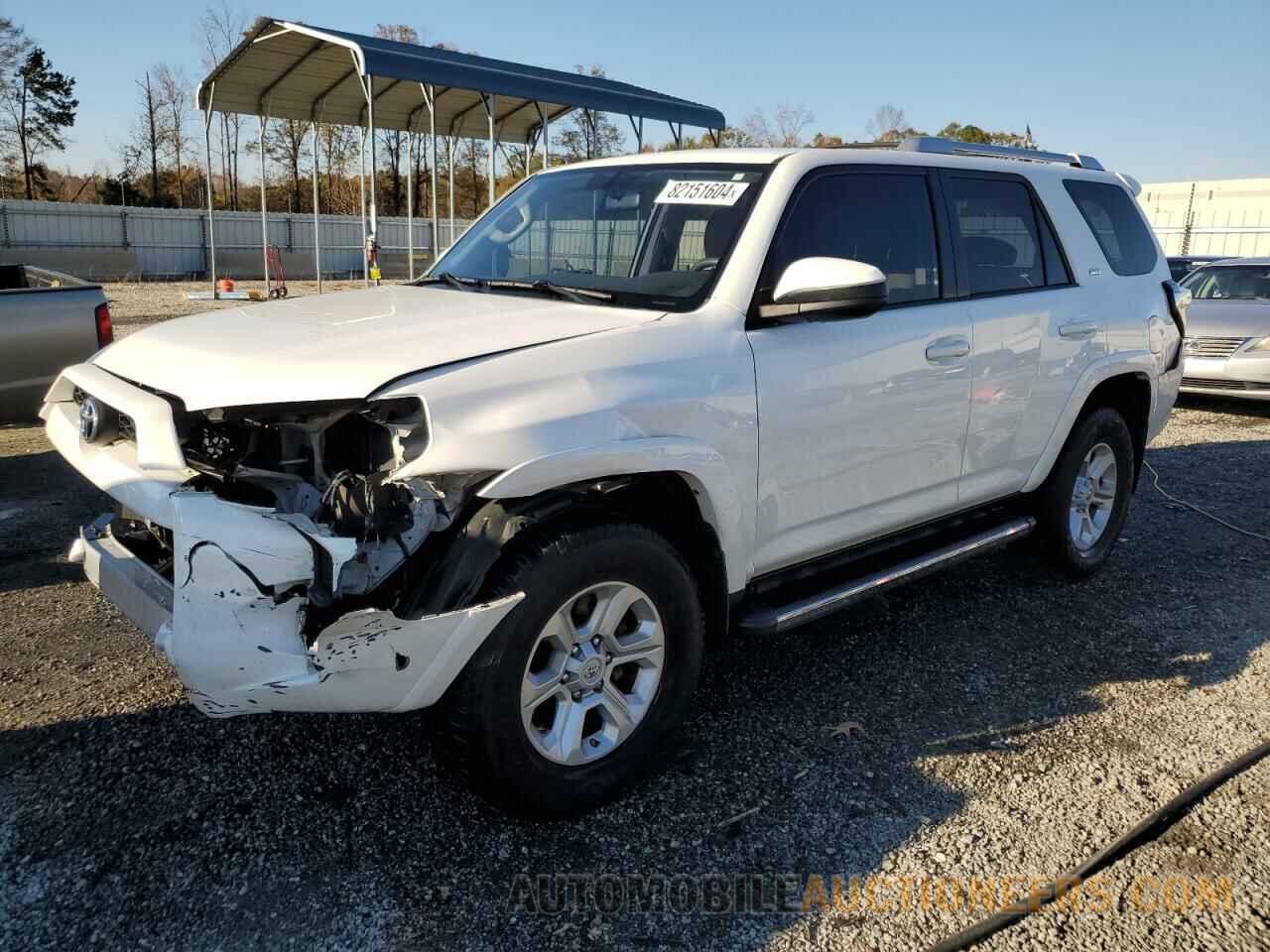 JTEBU5JR8G5383203 TOYOTA 4RUNNER 2016