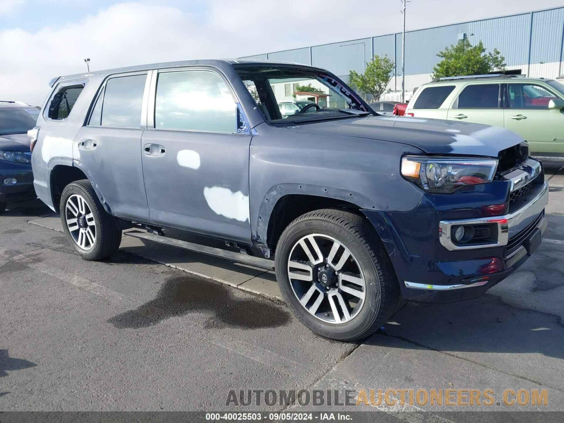 JTEBU5JR8K5663647 TOYOTA 4RUNNER 2019