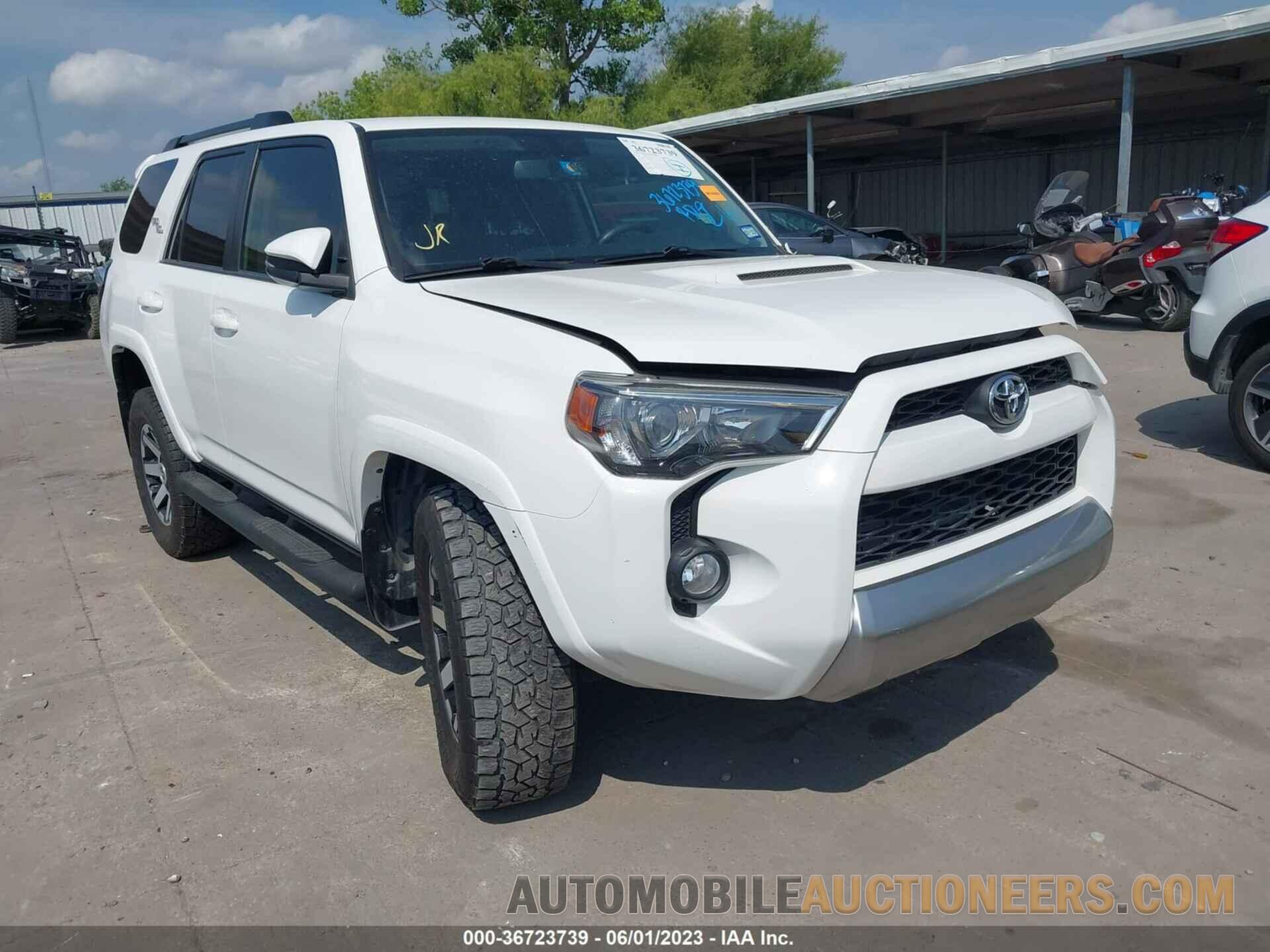 JTEBU5JR8K5705489 TOYOTA 4RUNNER 2019