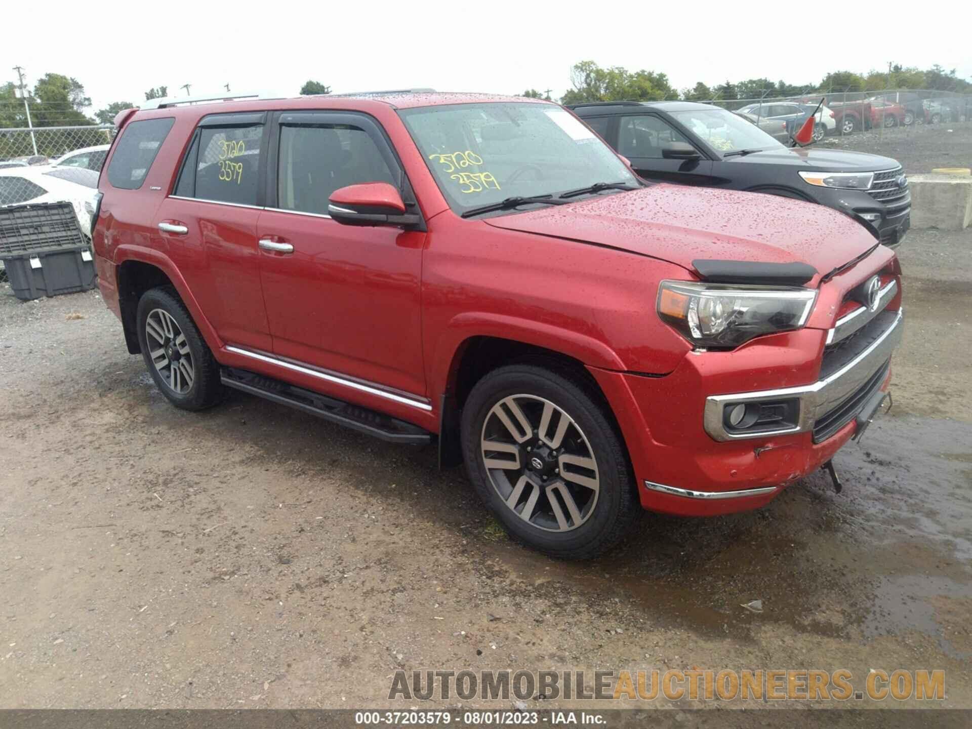 JTEBU5JR9G5322507 TOYOTA 4RUNNER 2016