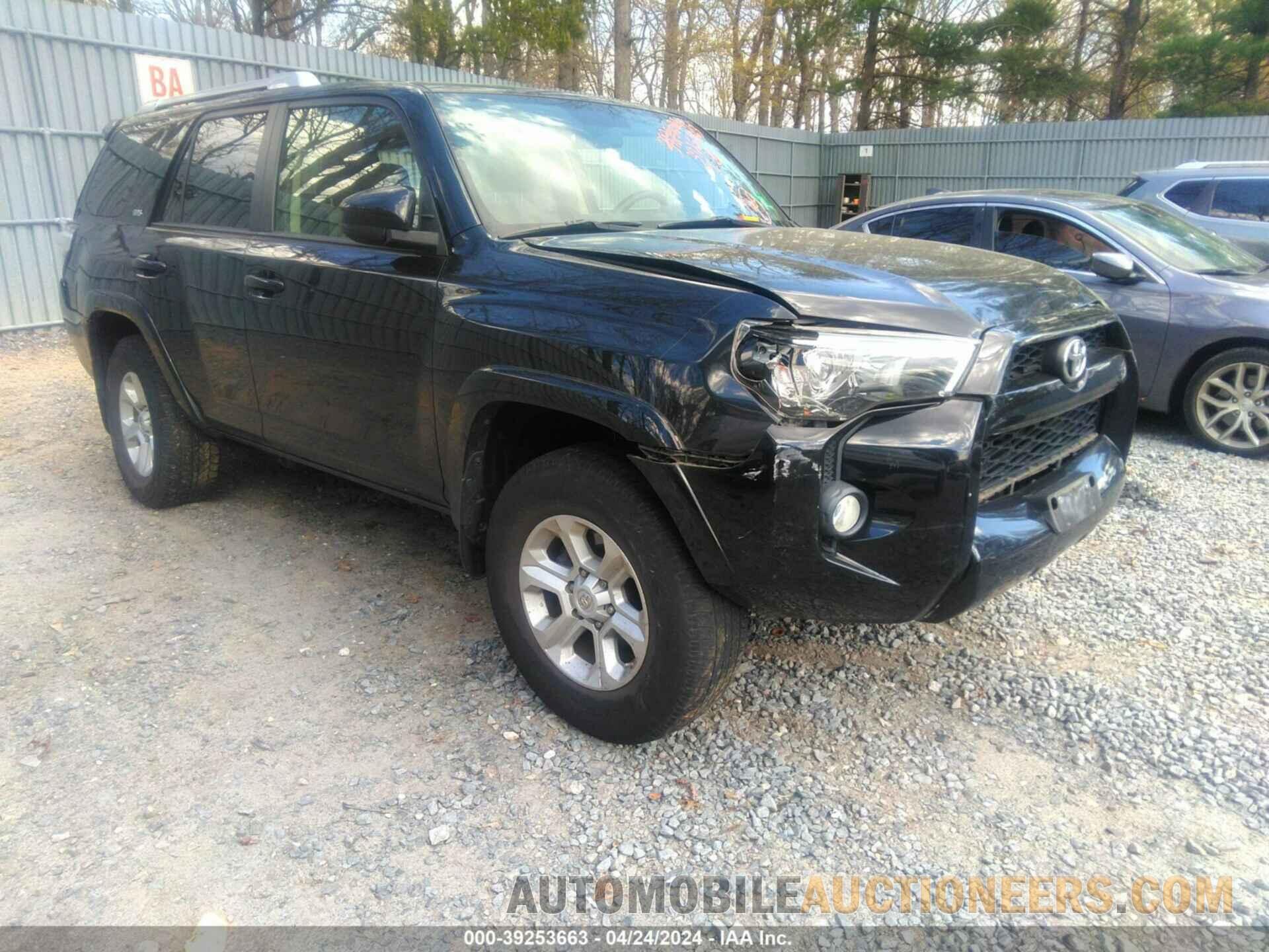 JTEBU5JR9G5363185 TOYOTA 4RUNNER 2016