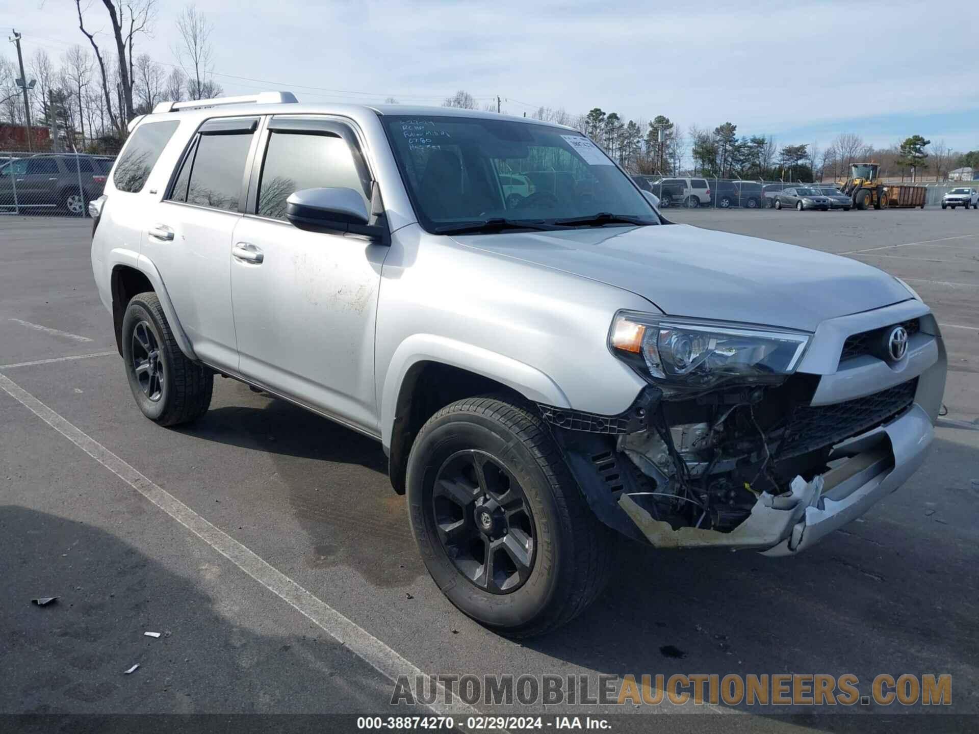 JTEBU5JR9G5380780 TOYOTA 4RUNNER 2016