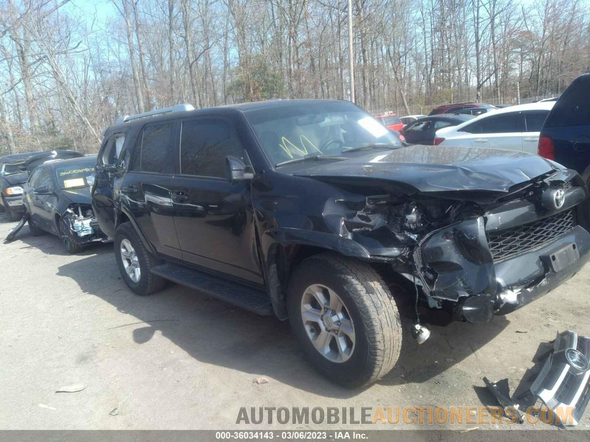 JTEBU5JR9G5396817 TOYOTA 4RUNNER 2016