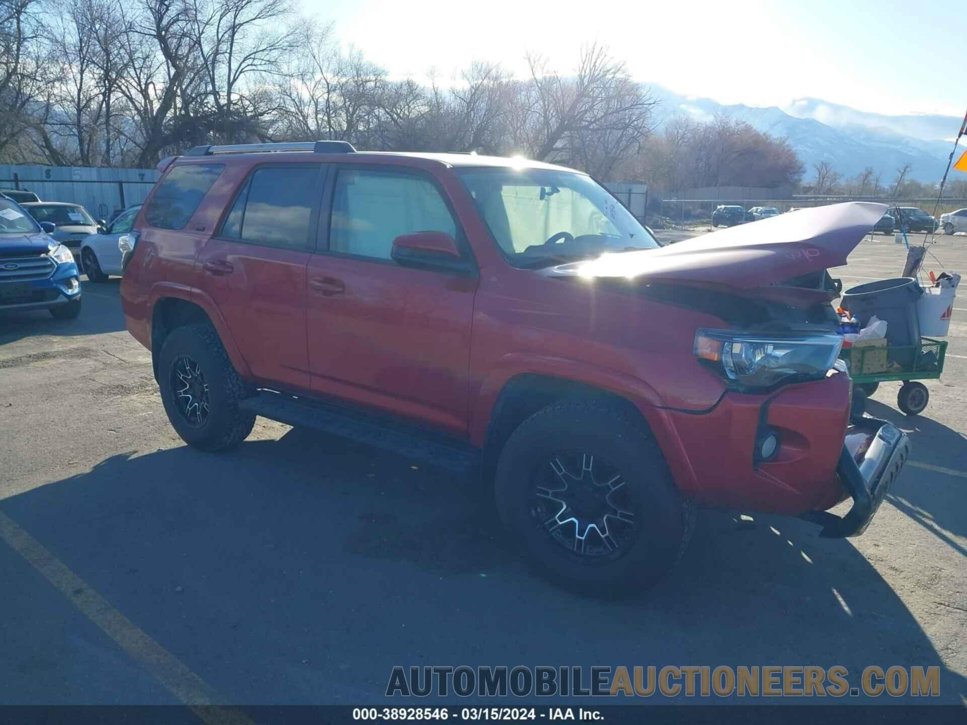 JTEBU5JR9K5662944 TOYOTA 4RUNNER 2019