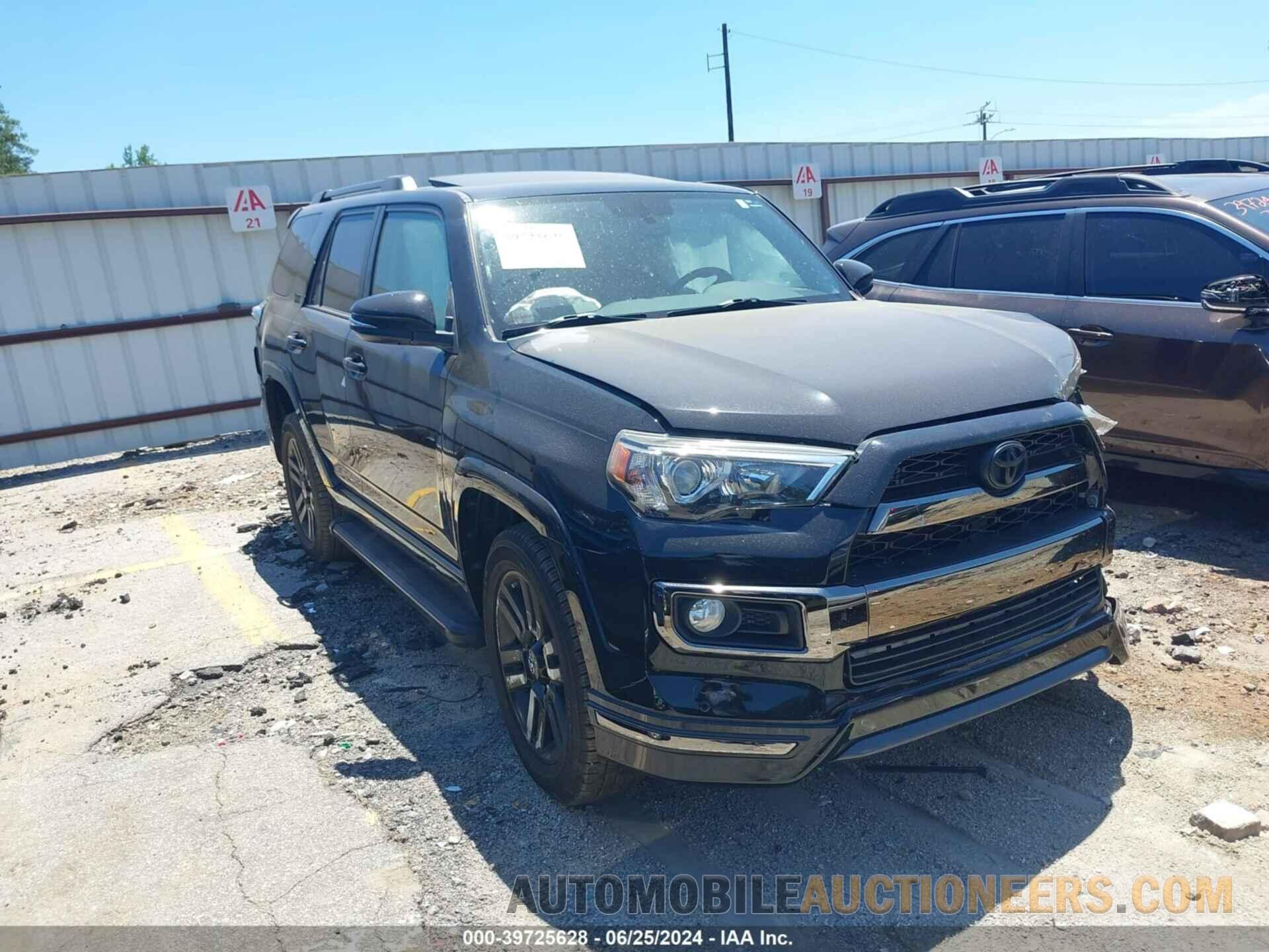 JTEBU5JR9K5718638 TOYOTA 4RUNNER 2019