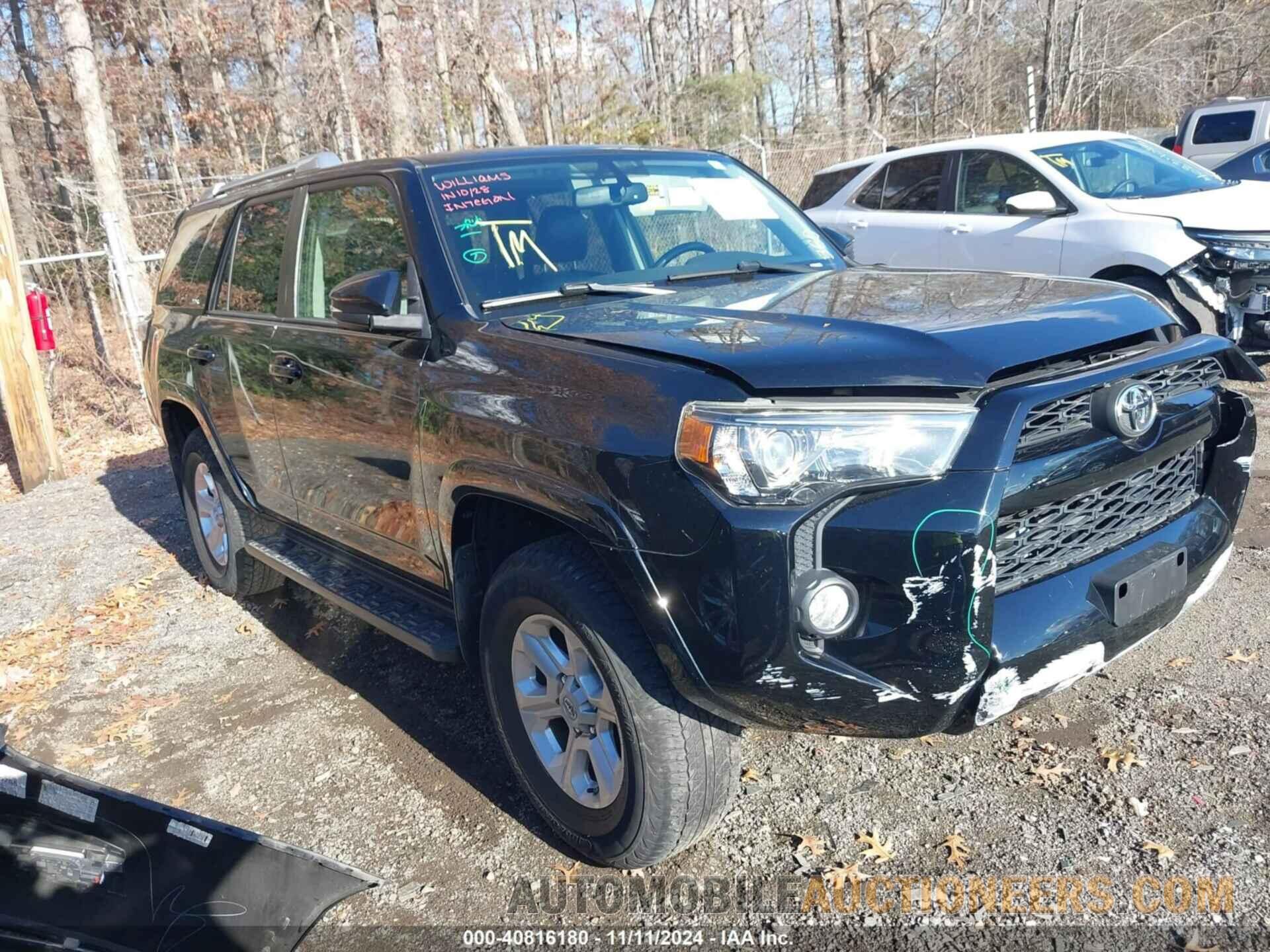 JTEBU5JRXF5216419 TOYOTA 4RUNNER 2015