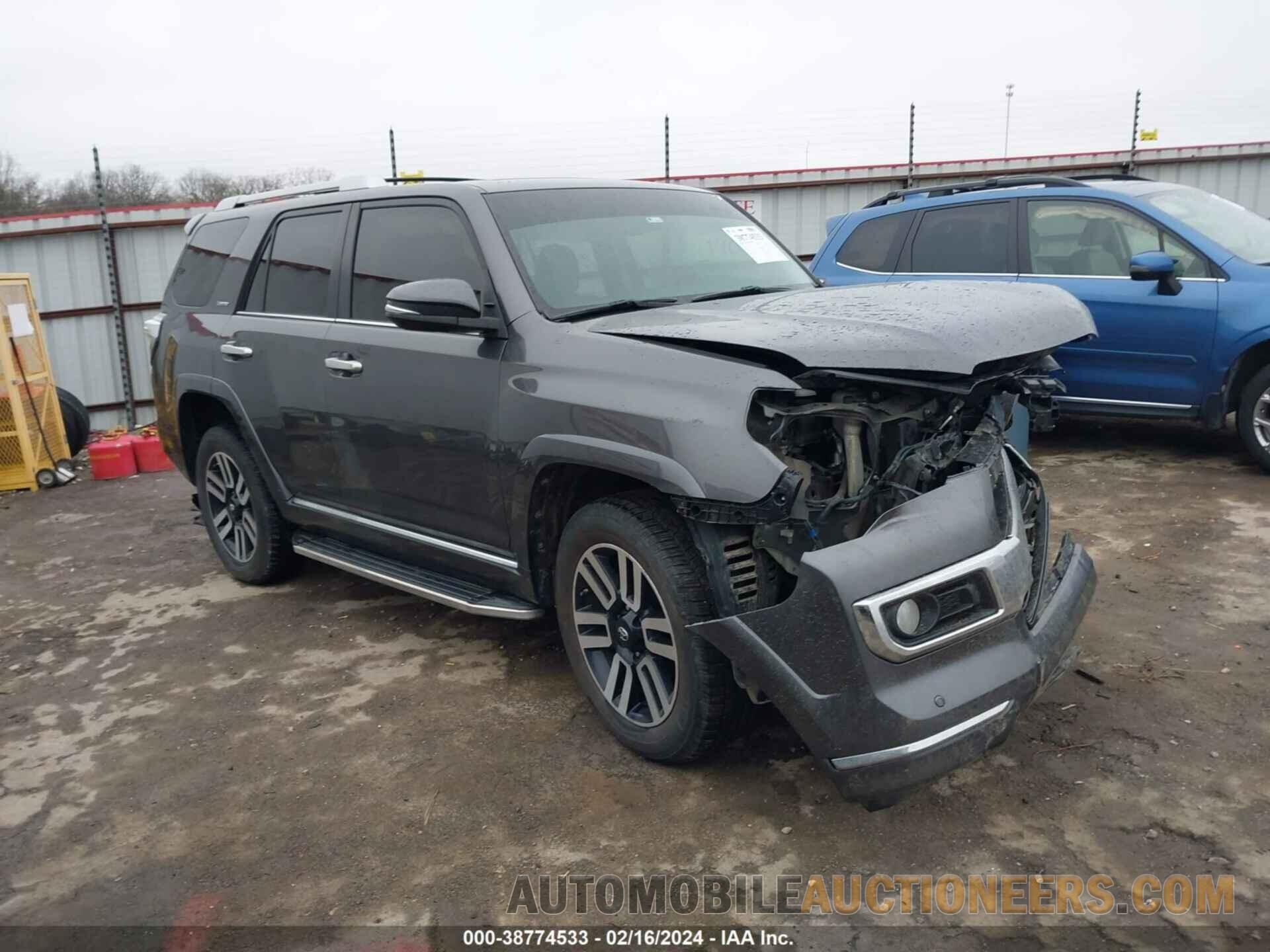 JTEBU5JRXG5289338 TOYOTA 4RUNNER 2016