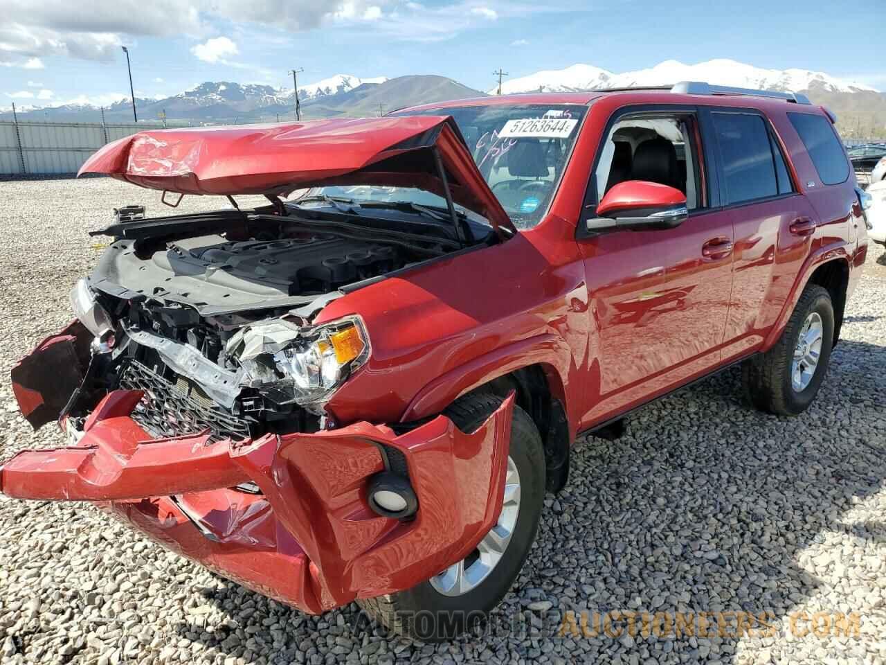 JTEBU5JRXG5291686 TOYOTA 4RUNNER 2016