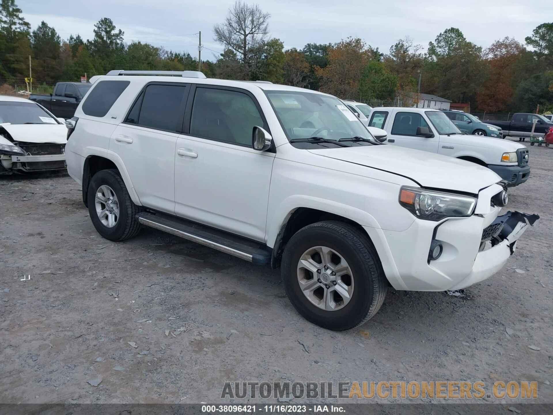 JTEBU5JRXG5300483 TOYOTA 4RUNNER 2016