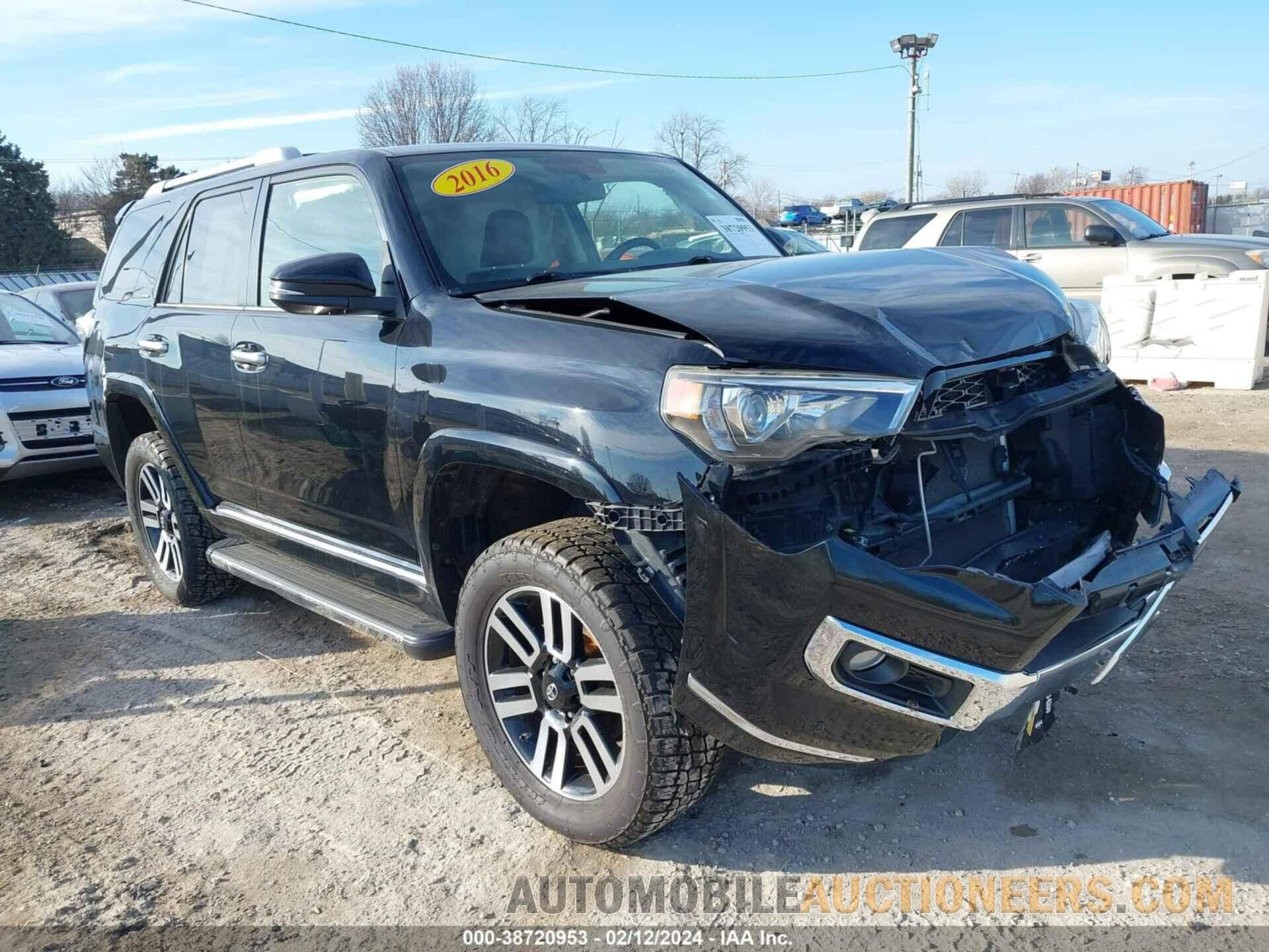 JTEBU5JRXG5335041 TOYOTA 4RUNNER 2016