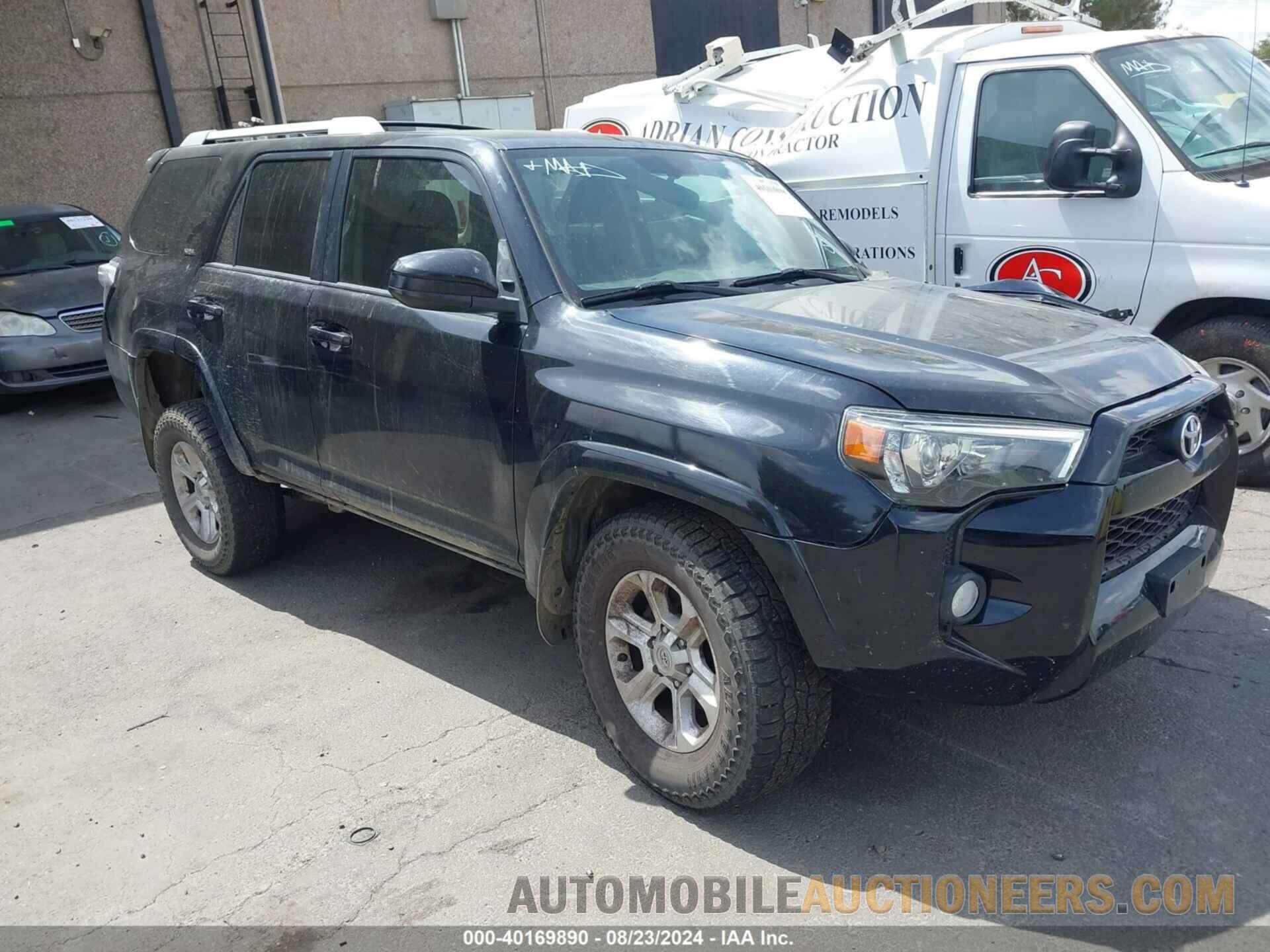 JTEBU5JRXG5354012 TOYOTA 4RUNNER 2016