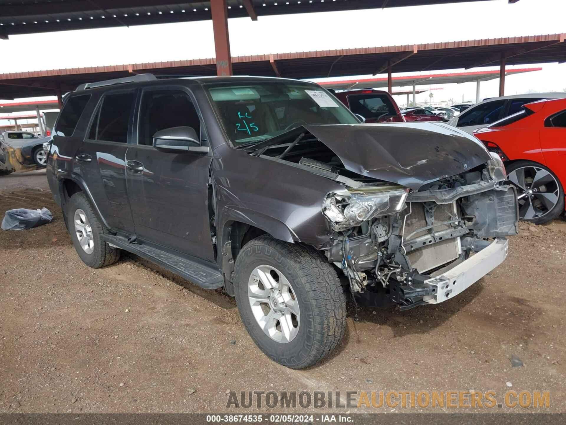 JTEBU5JRXG5377192 TOYOTA 4RUNNER 2016