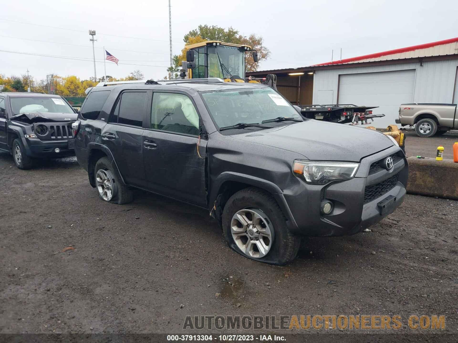 JTEBU5JRXG5380299 TOYOTA 4RUNNER 2016