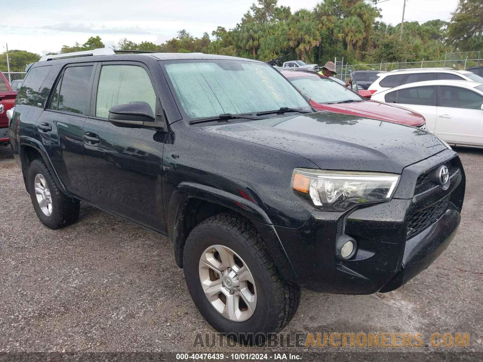 JTEBU5JRXG5388290 TOYOTA 4RUNNER 2016