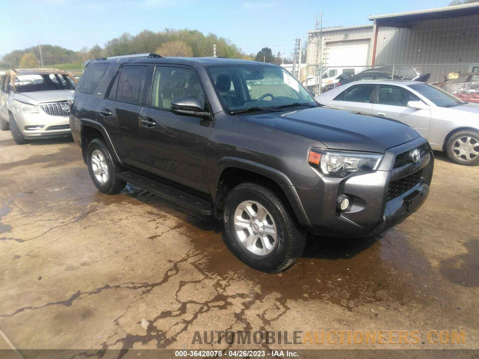 JTEBU5JRXG5389276 TOYOTA 4RUNNER 2016