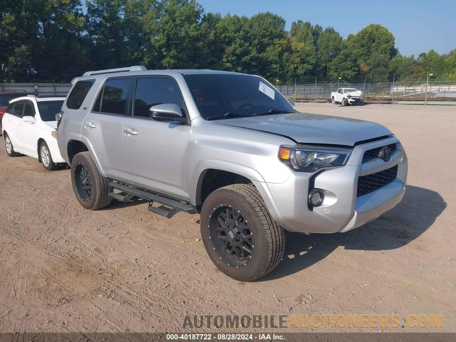 JTEBU5JRXJ5513540 TOYOTA 4RUNNER 2018