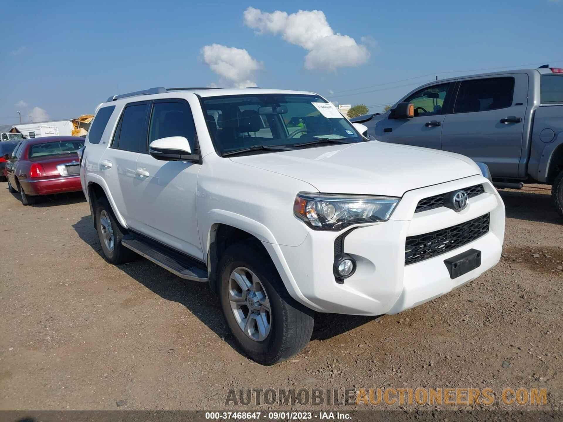 JTEBU5JRXJ5515062 TOYOTA 4RUNNER 2018