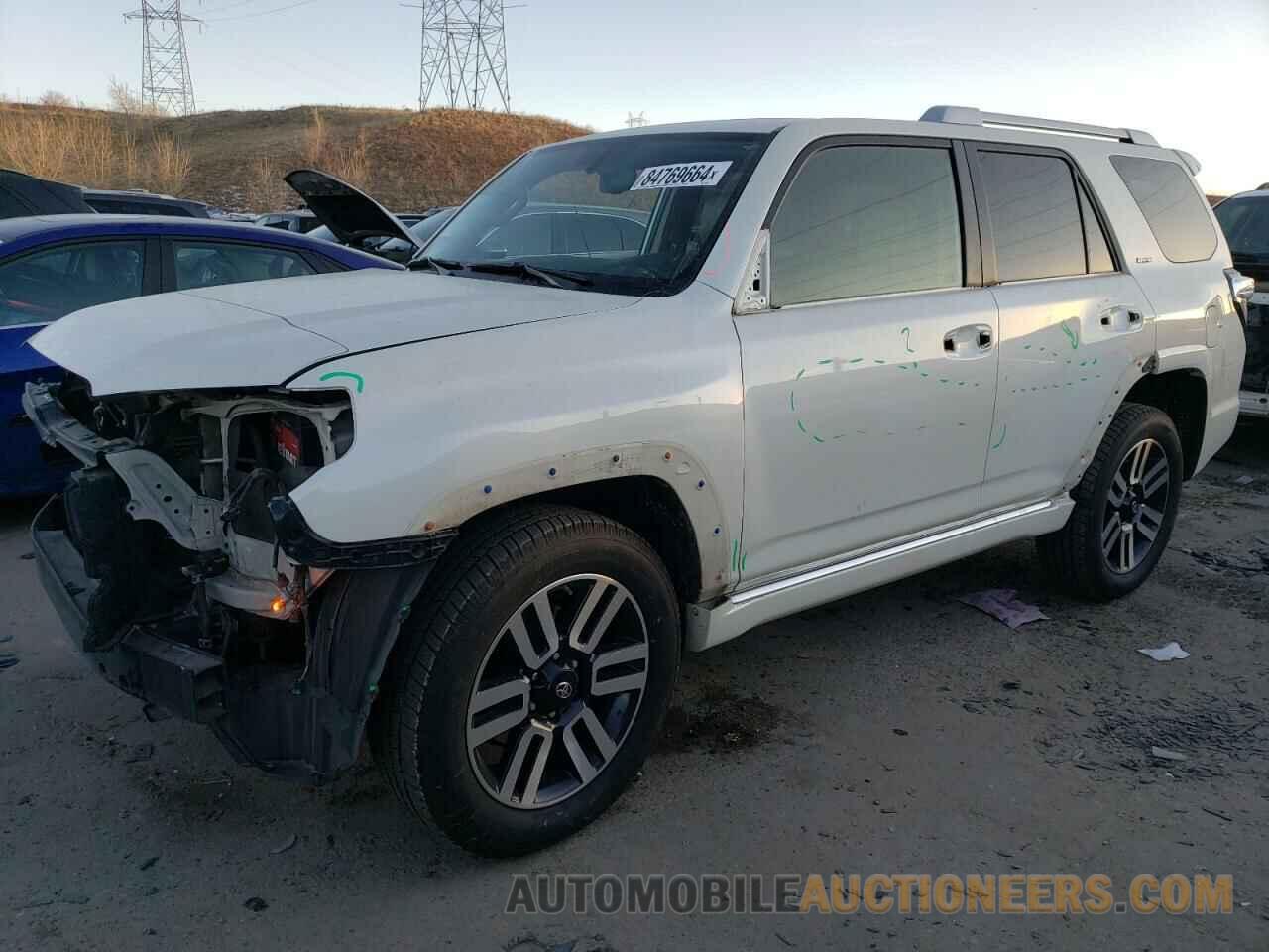 JTEBU5JRXJ5515594 TOYOTA 4RUNNER 2018