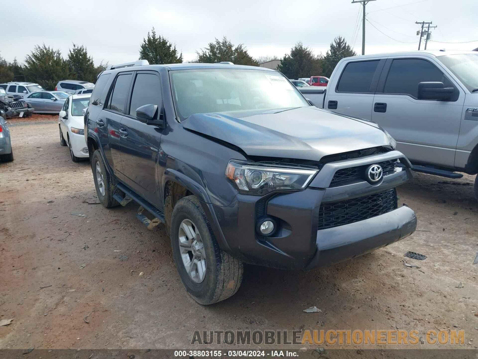 JTEBU5JRXJ5533321 TOYOTA 4RUNNER 2018