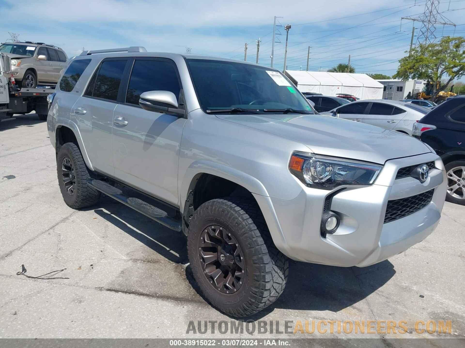 JTEBU5JRXJ5580560 TOYOTA 4RUNNER 2018